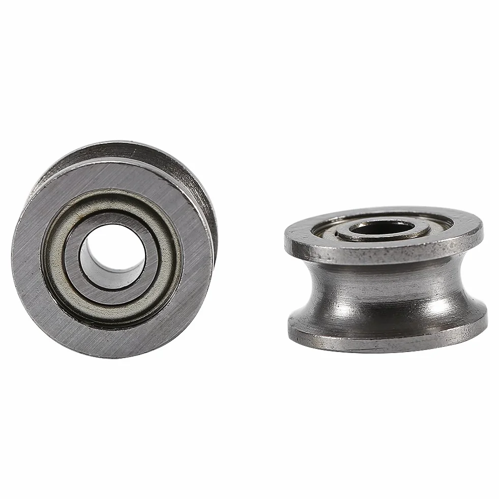 Koło pasowe prowadzące z łożyskami kulkowymi U624ZZ 10 szt. 4x13x7 mm