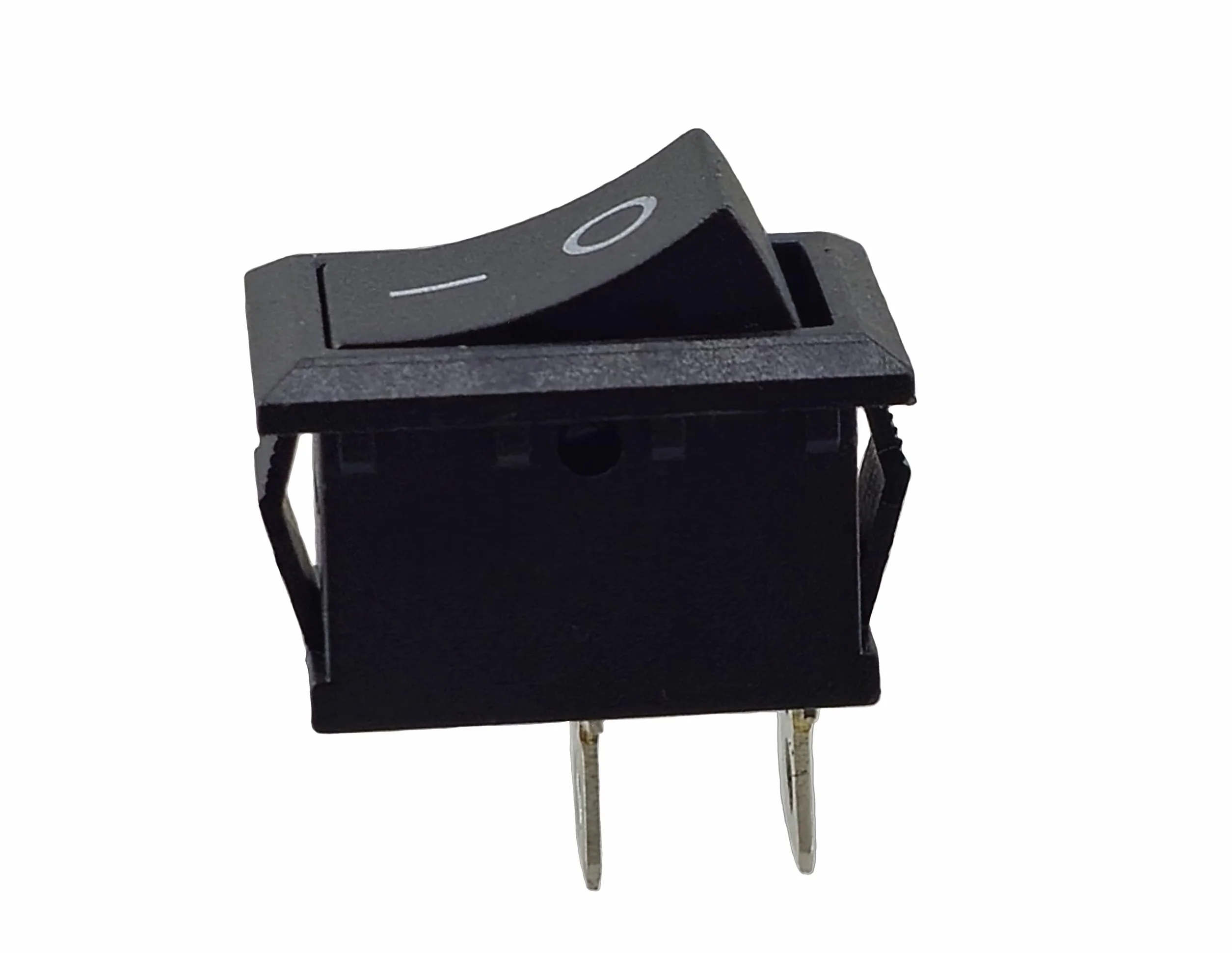 Przełącznik kołyskowy KCD1 250V 6A 125V 10A AC czarny prostokątny 19x13mm