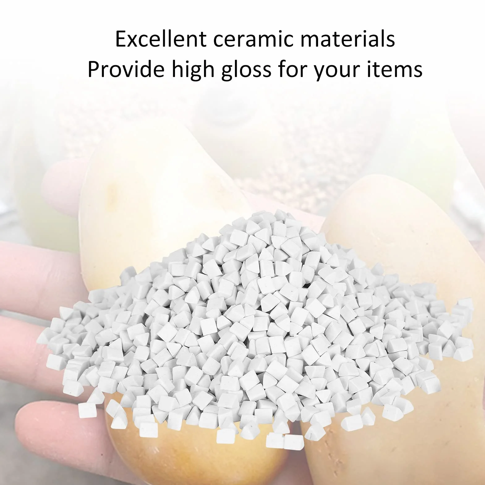 Media ceramiczne 4 mm 500 g do szlifierki wibracyjnej