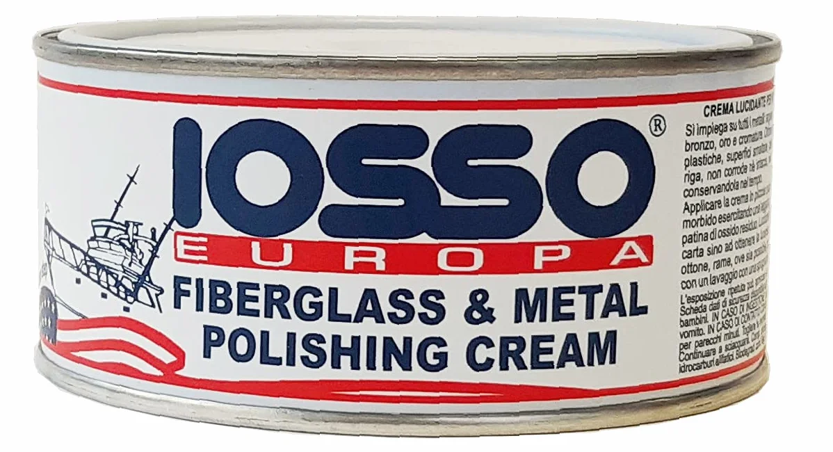 Iosso Europa Fiberglass & Metal Pasta Polerska, Różowy, 250 ml
