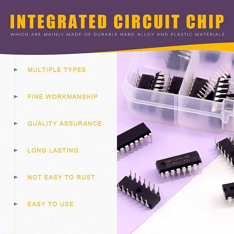 Seria Logic IC Zestaw 40 Sztuk 74HCxx 74LSxx Cyfrowy Zintegrowany Układ Scalony