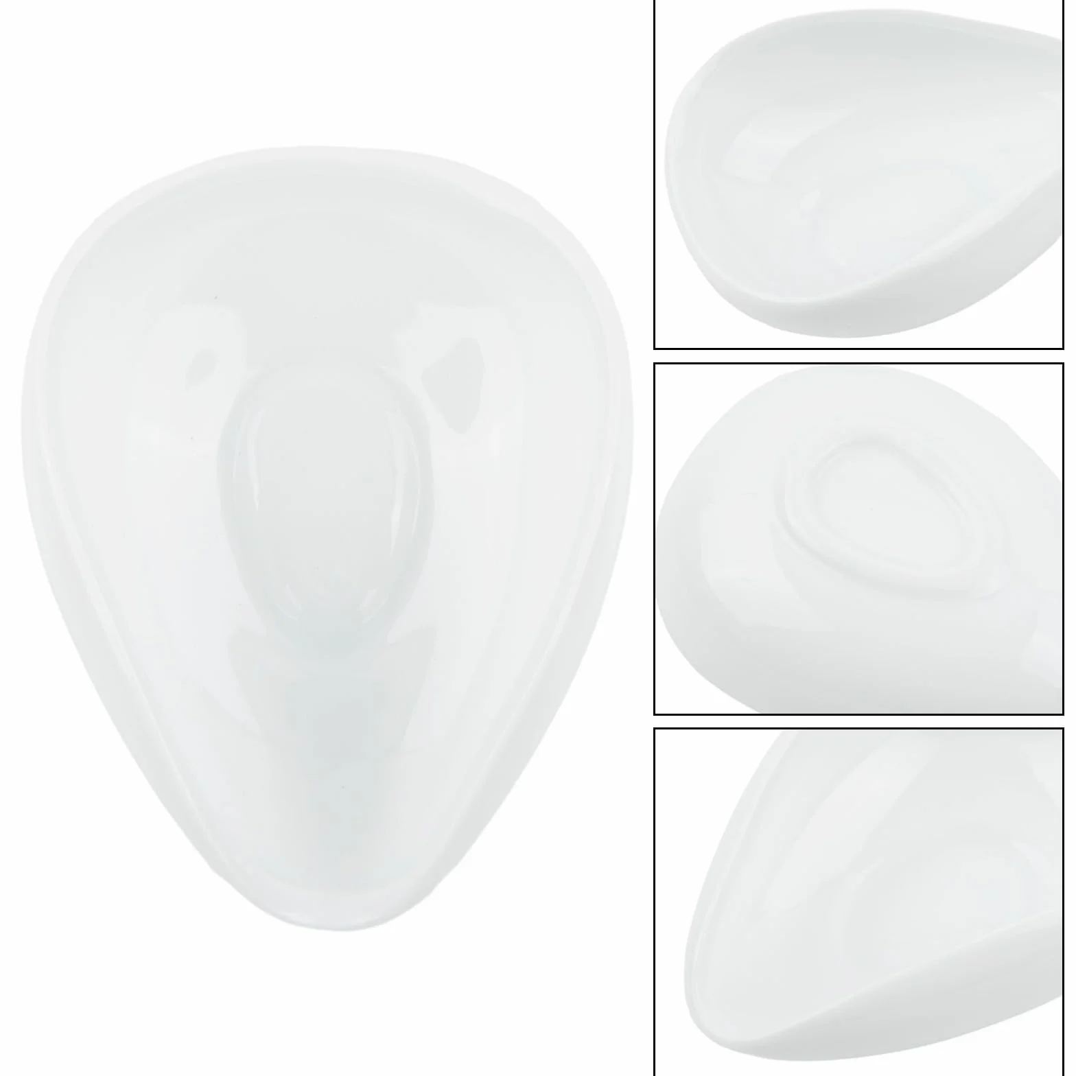 Biały kubek ceramiczny do ważenia kawy 230 ml