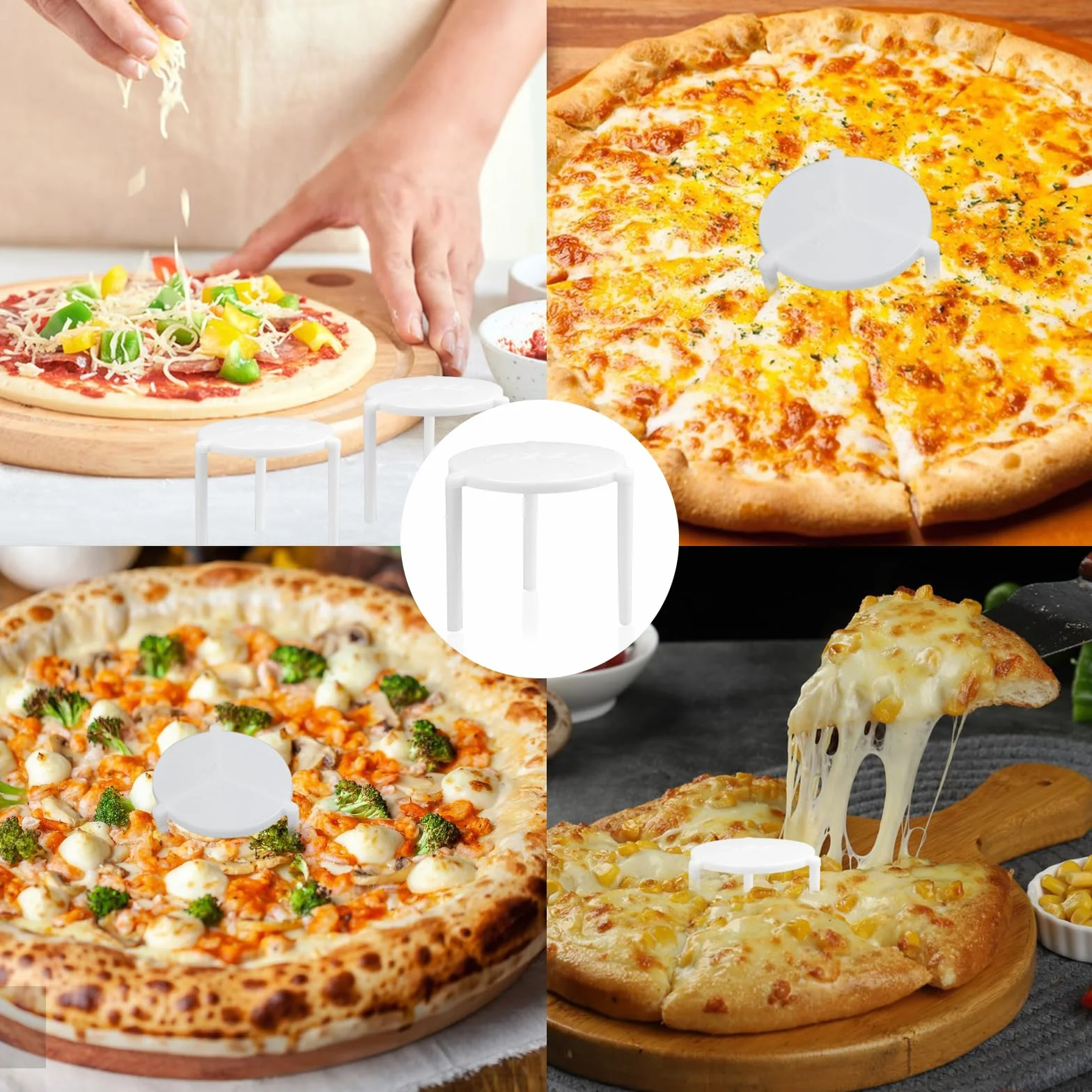 Stojak na pizzę 50 sztuk do domu restauracji pudełka cateringowego