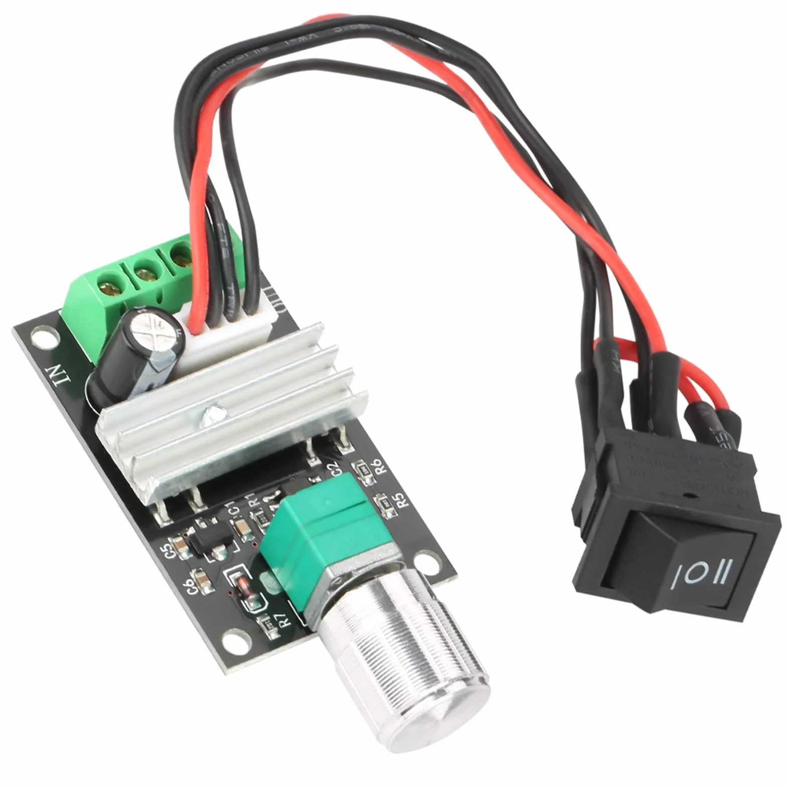 12V Dc Motor Speed Controller Pwm Reversible Regulator 6V 24V 3A Switch