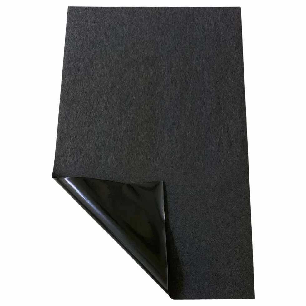 Mata do zbierania oleju 91 x 183 cm ochronna ssąca garażowa czarna