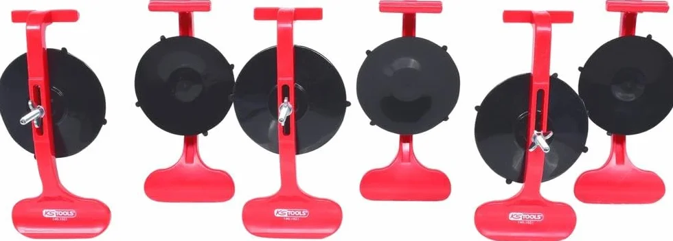 KS Tools Przyssawka do montażu listew 6 szt Ø 85mm