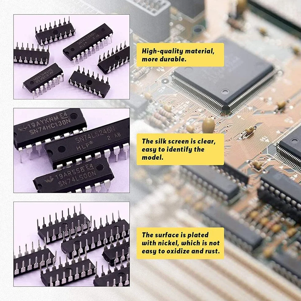 Seria Logic IC Zestaw 40 Sztuk 74HCxx 74LSxx Cyfrowy Zintegrowany Układ Scalony