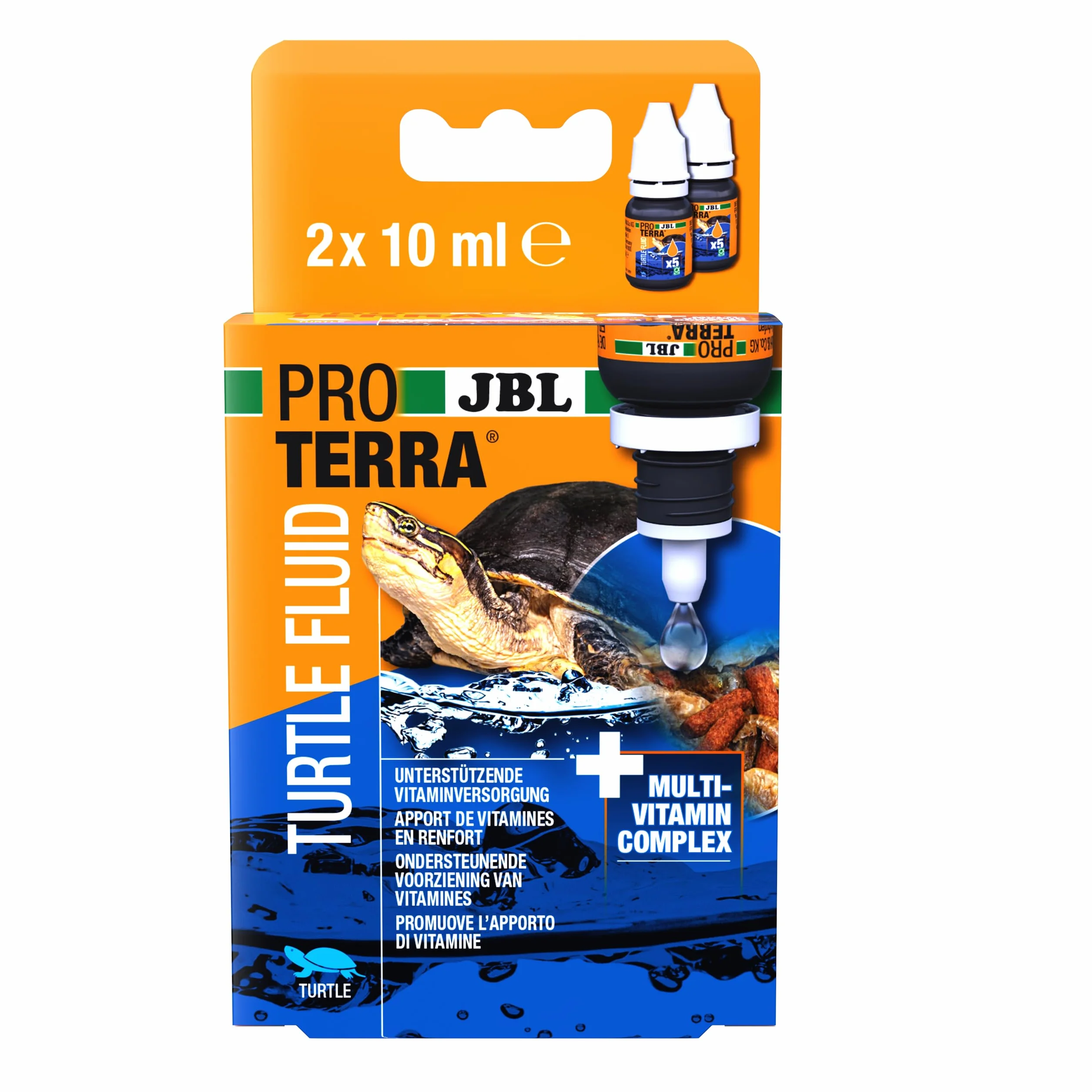 JBL Proterra Płyn Żółwi 2x10ml