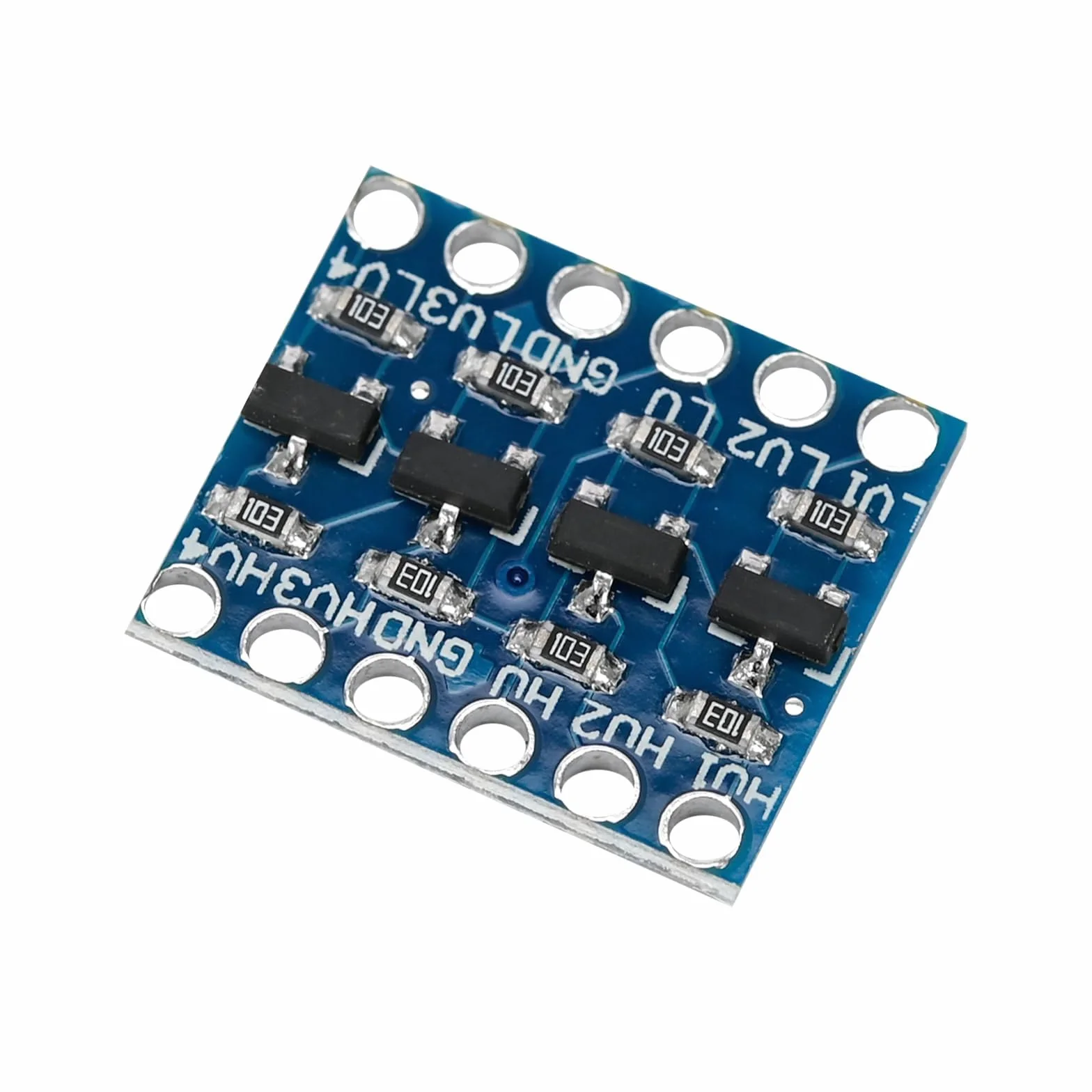 4 kanały IIC I2C Logika konwerter poziomu dwukierunkowy 3,3 V-5 V moduł Shifter do Arduino 10 szt