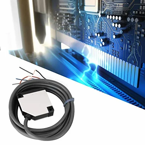 Czujnik do szafki świetlnej, Keenso E3JK-R4M1 IP65 obudowa ABS czujnik do bariery świetlnej z odbiciem lustrzanym (90-250VAC 3500mm)