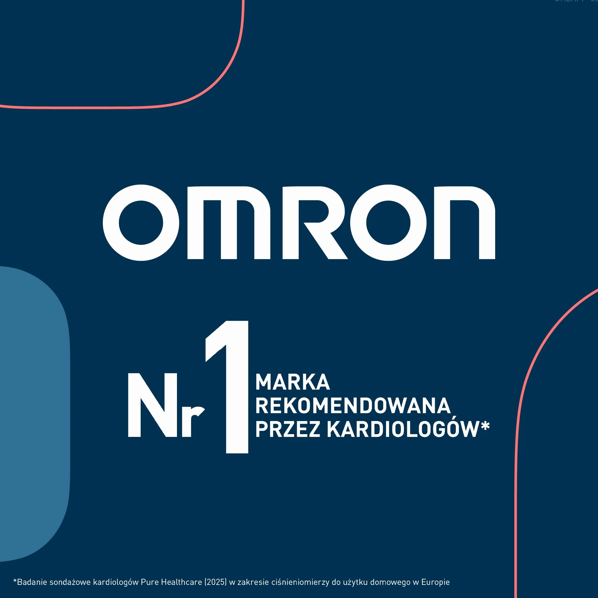 OMRON Complete smart ciśnieniomierz EKG do pomiaru ciśnienia krwi i kontroli AFib