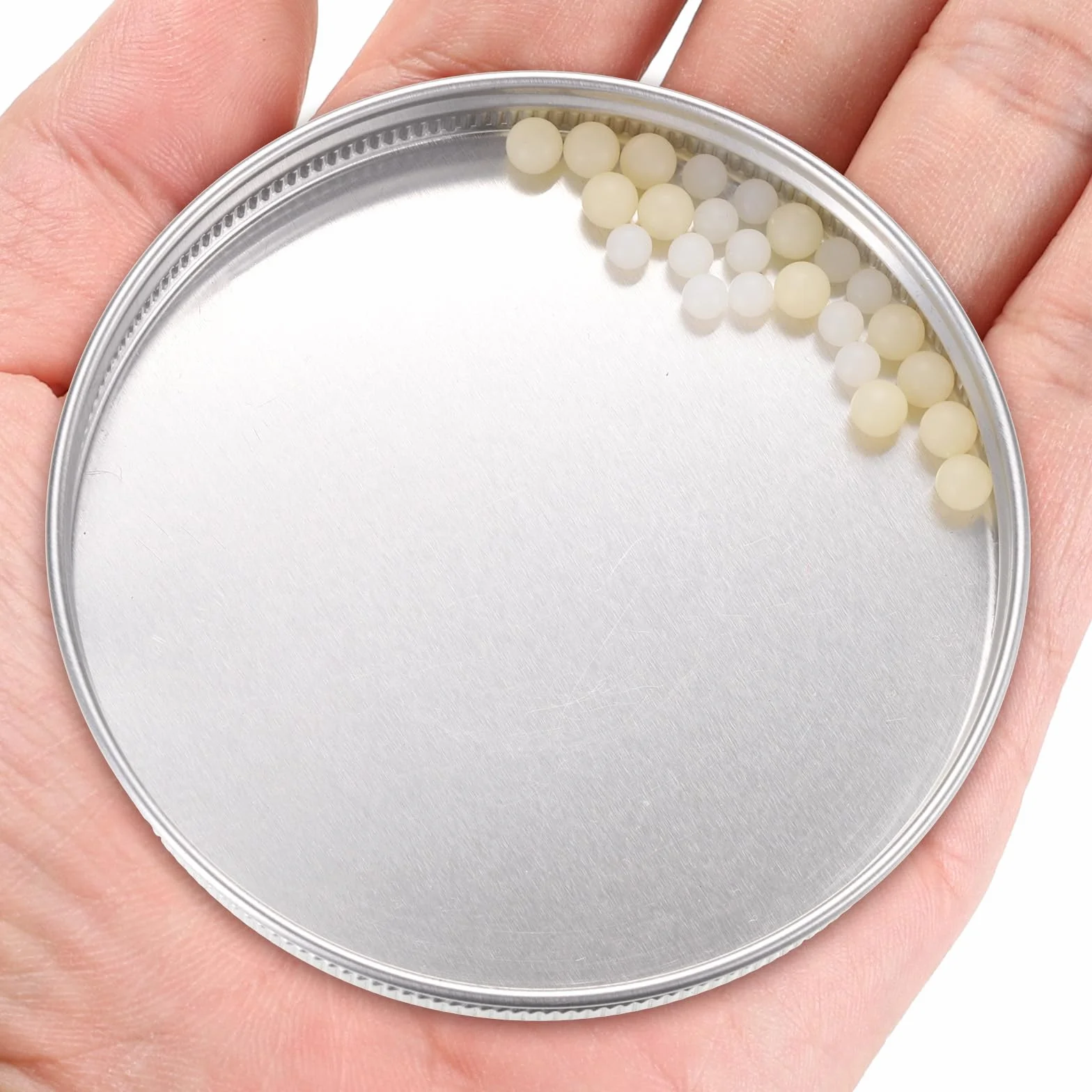 QUARKZMAN 24 szt. Nylonowe kulki łożyskowe 4mm 5mm stałe plastikowe kulki, precyzyjne mini nylonowe kulki