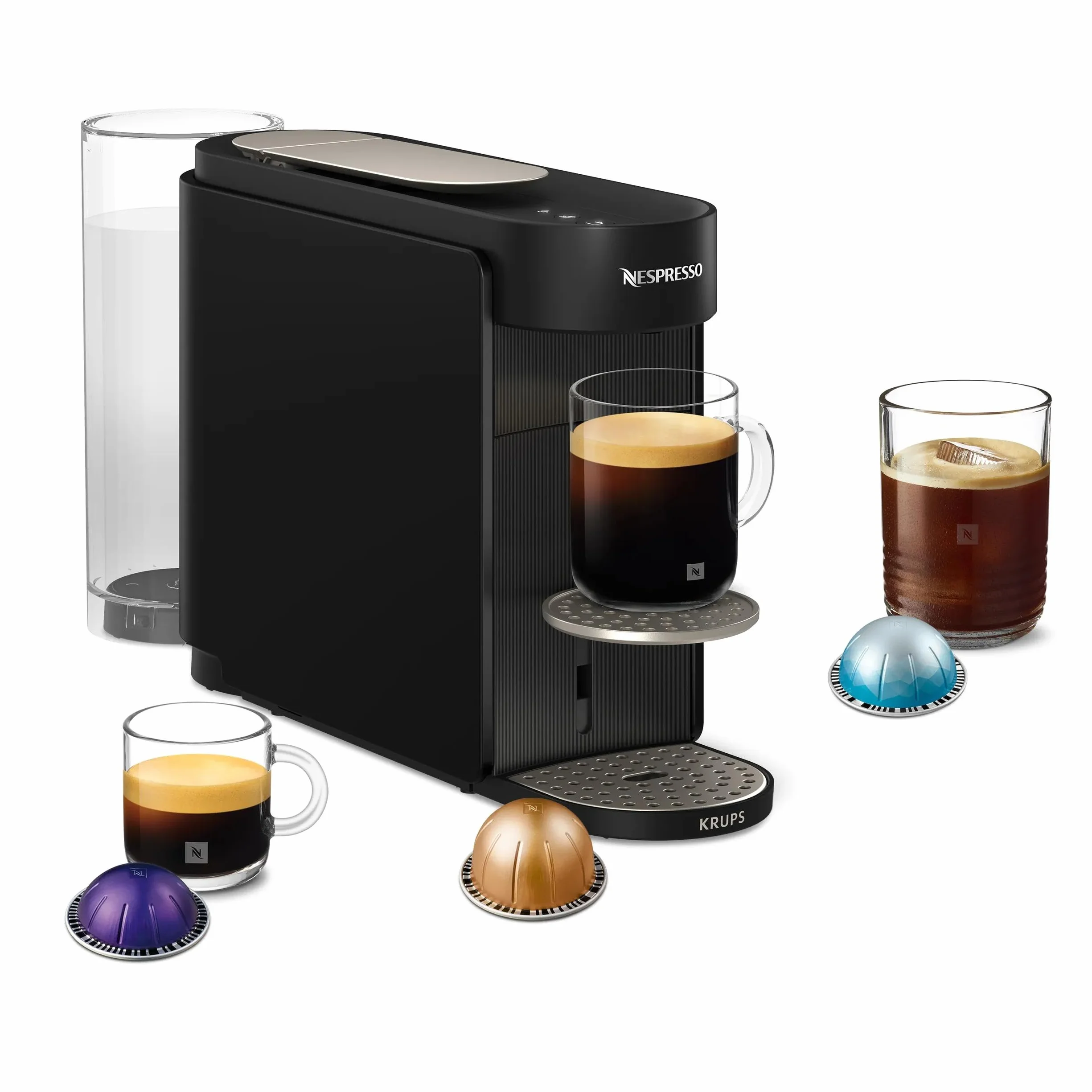Nespresso Krups Vertuo Up XN9408K ekspres do kawy, czarny