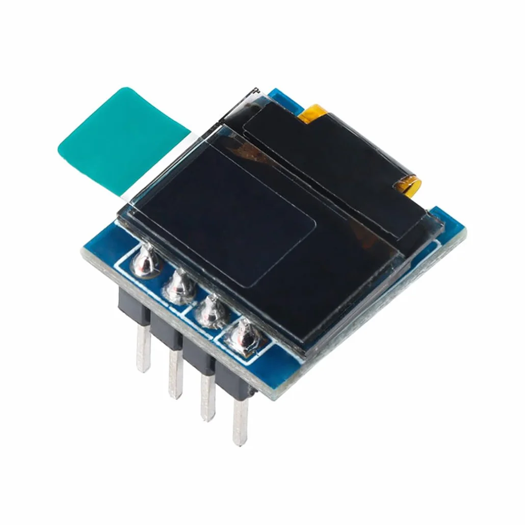 Hailege 2 szt. 0,49 "64x32 Wyświetlacz LCD OLED 0,49 cala IIC I2C OLED LCD Moduł ekranu 64 x 32 4 piny biały