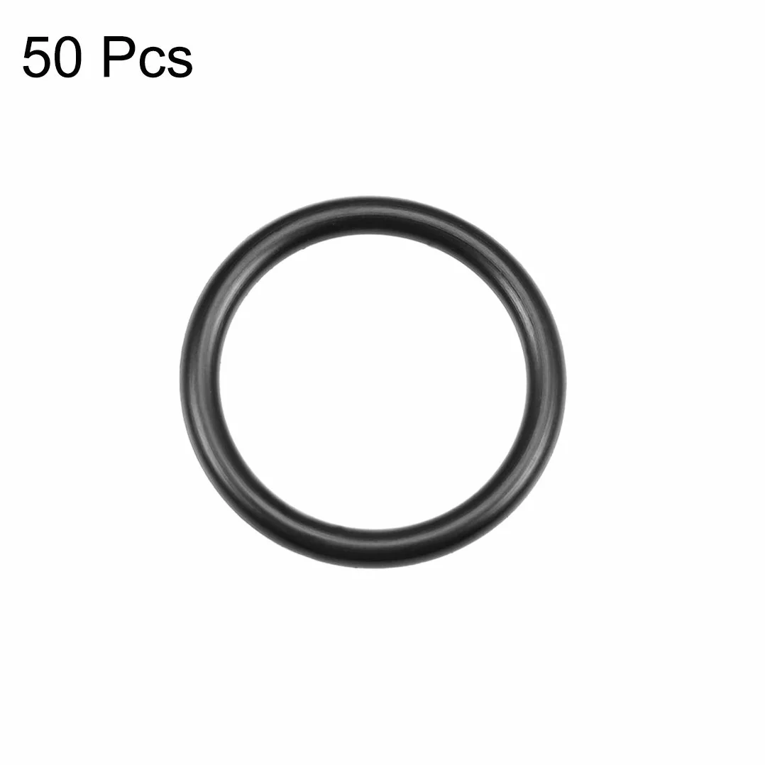 O-ringi kauczuk nitrylowy 19 mm x 24 mm x 2,5 mm uszczelka okrągła 50 szt.