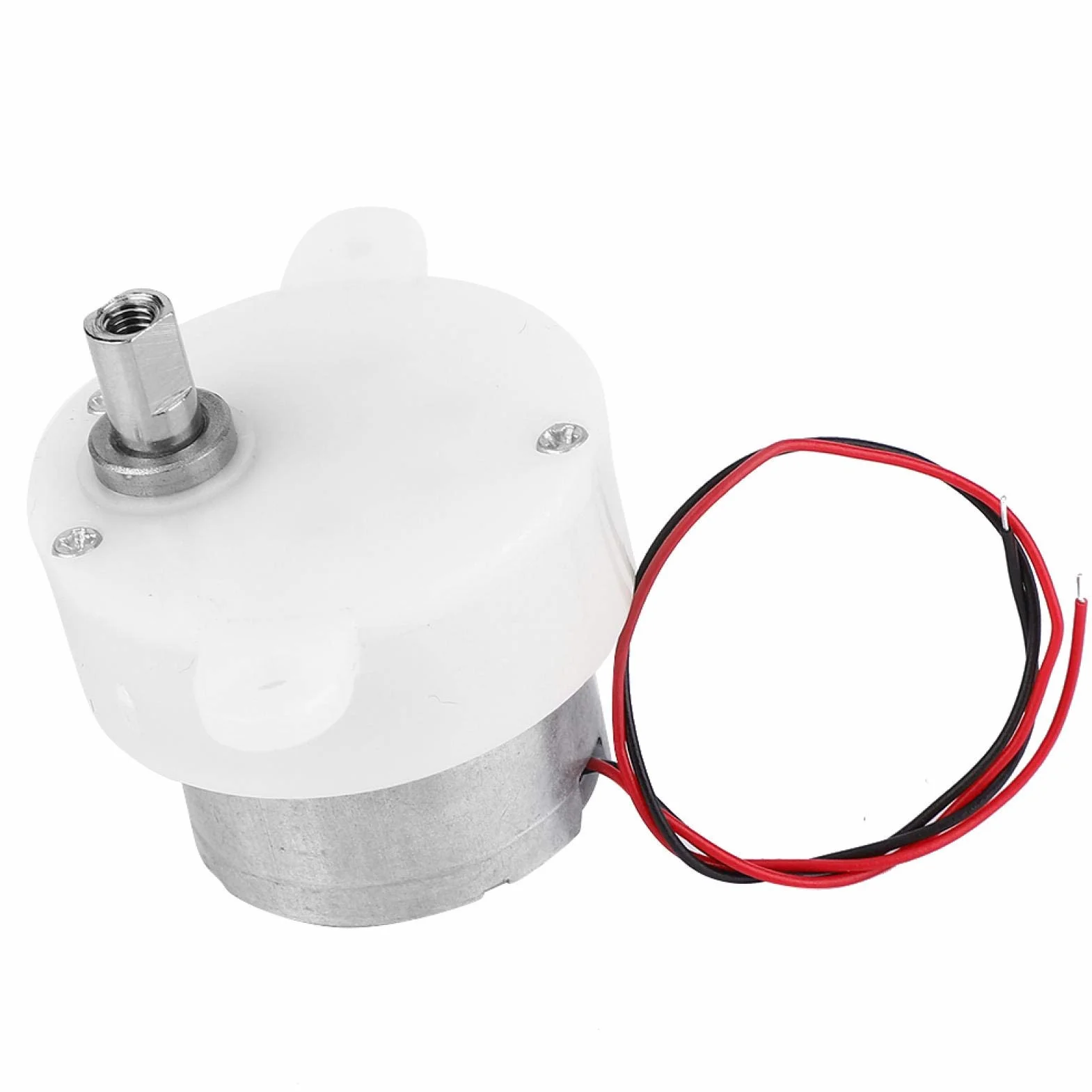DC6V Langsame Drehzahl Elektromotor 5 U/min Kunststoffgetriebemotor