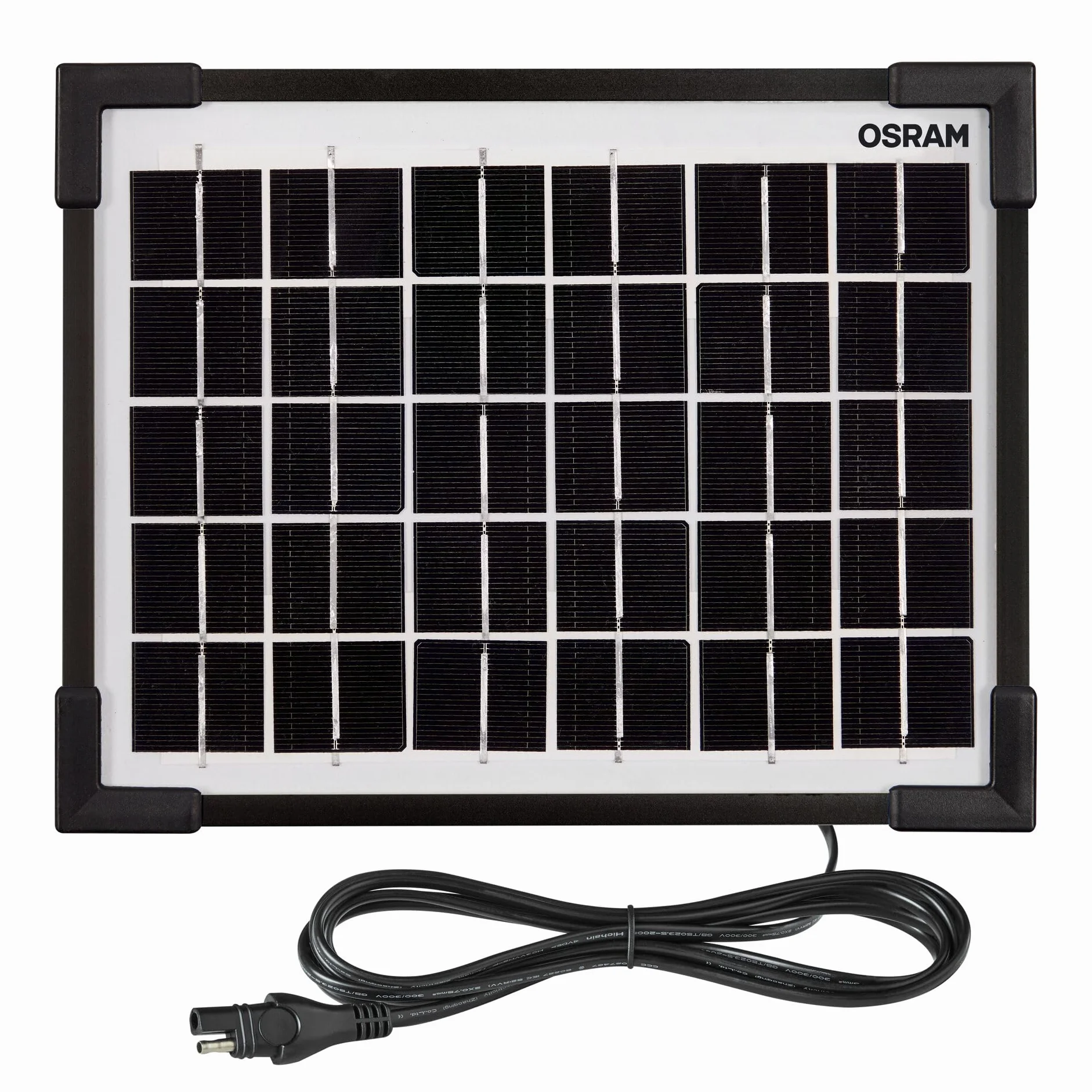 OSRAM BATTERYcharge SOLAR 5W solarna jednostka konserwacyjna ładowanie akumulatora 12V wodoodporny panel słoneczny