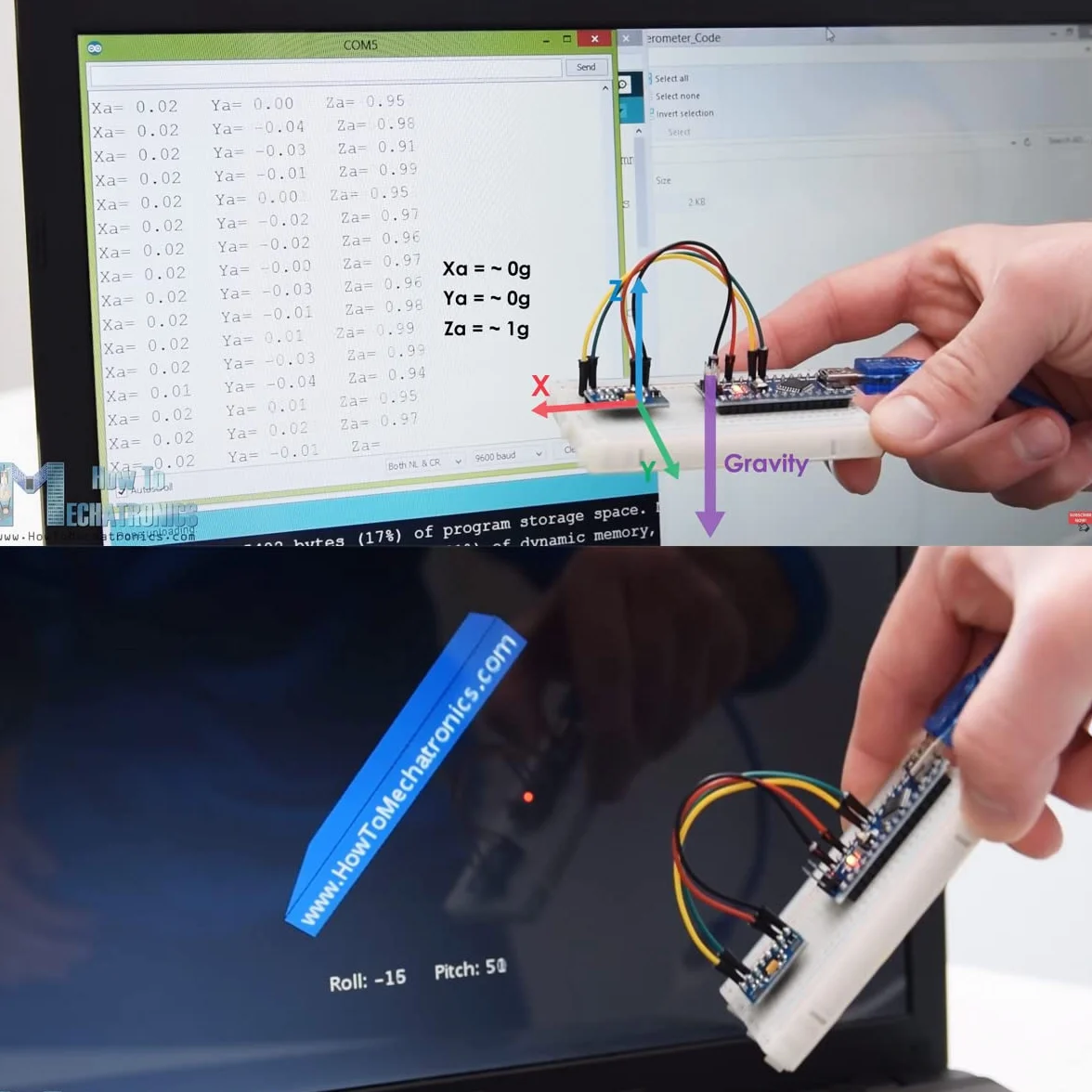 2 szt. GY-291 ADXL345 IIC/SPI cyfrowy 3-osiowy przyspieszenie grawitacyjnego modułu pochylania z głowicą pinheader kabel DuPont do Arduino