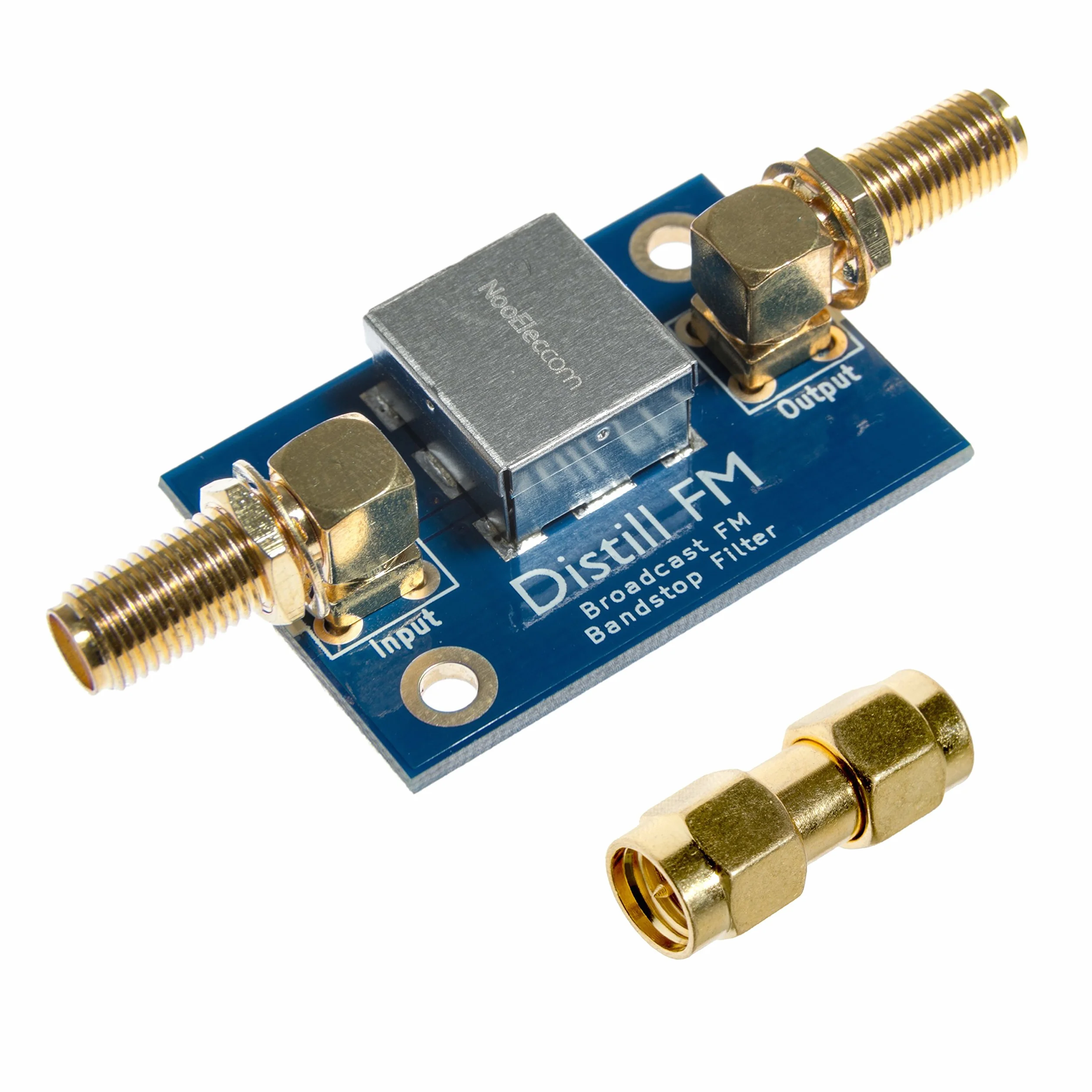 NooElec Distill: FM Barebones filtr FM Bandstop do aplikacji SDR (radio zdefiniowane przez oprogramowanie).