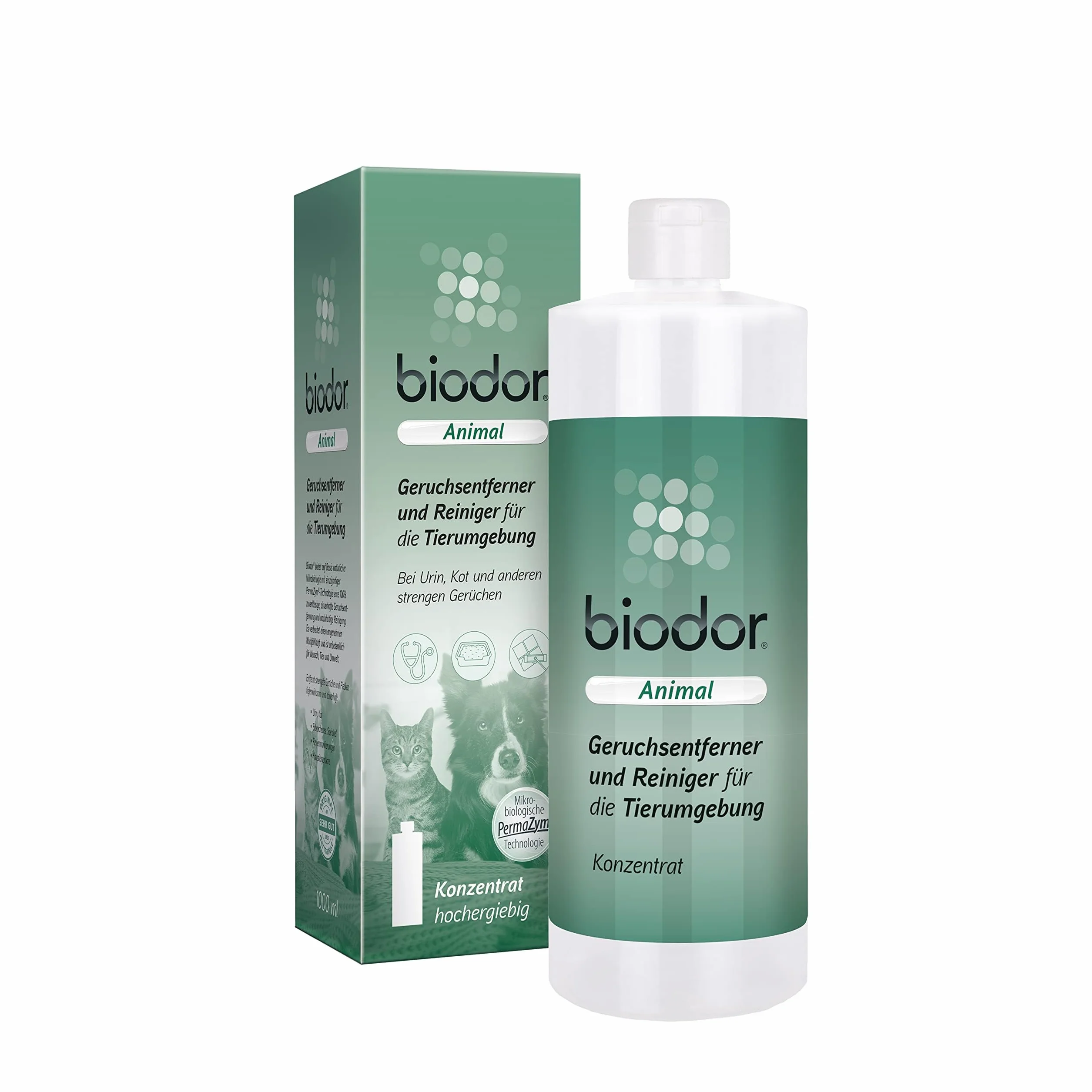 Biodor Animal Środek do Czyszczenia i Usuwania Zapachów Zwierzęcych, 1 l