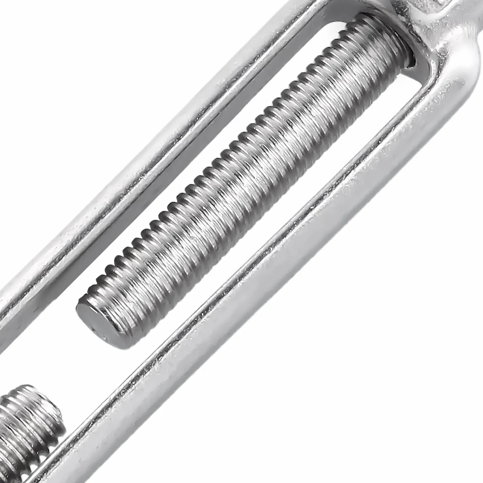 KEILEOHO napinacz linki ze stali nierdzewnej M5 122 mm regulowany zamek napinający 6 sztuk