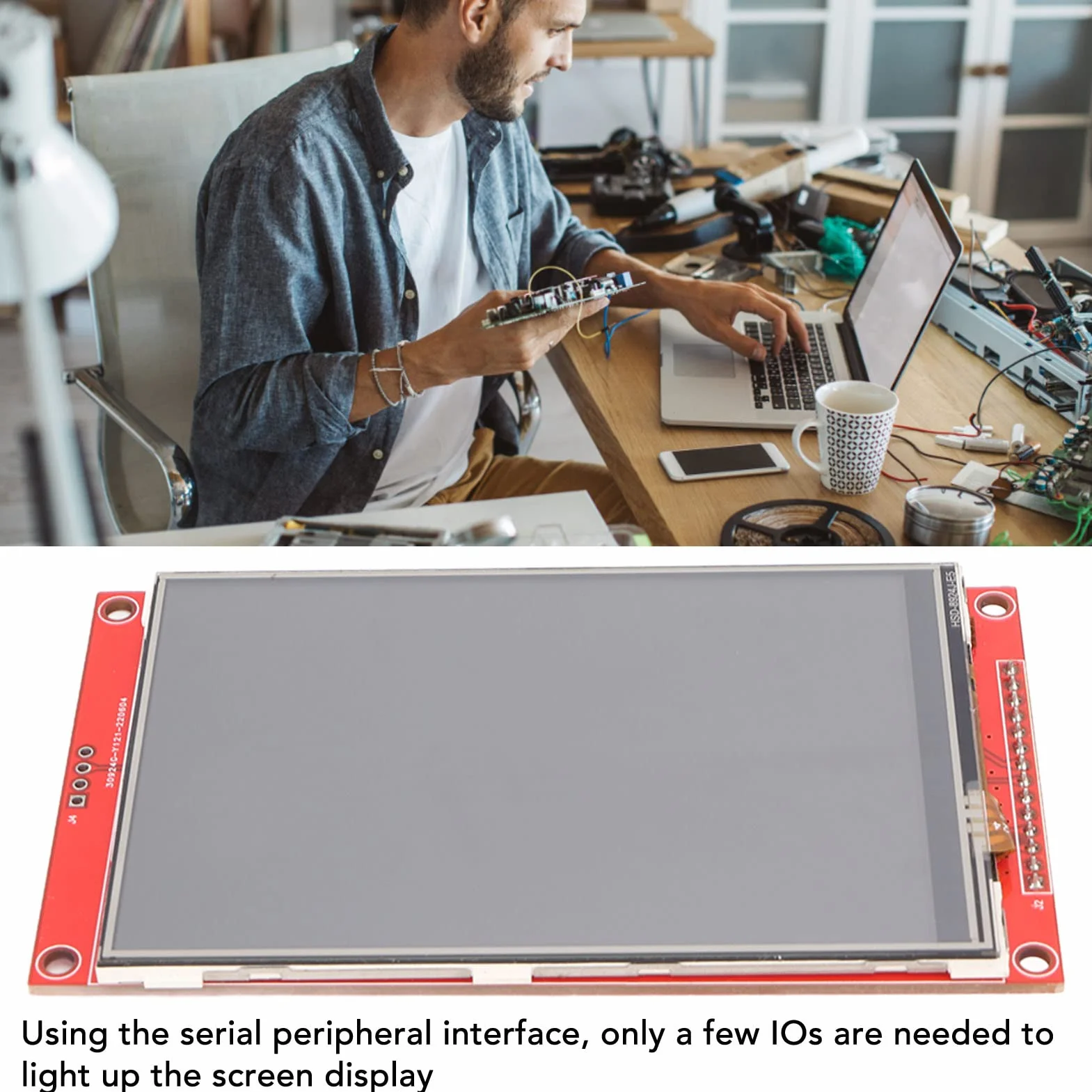 Moduł Wyświetlacza TFT LCD 4.0 Cal ILI9488 480x320 SPI Ekran Dotykowy z Rysikiem