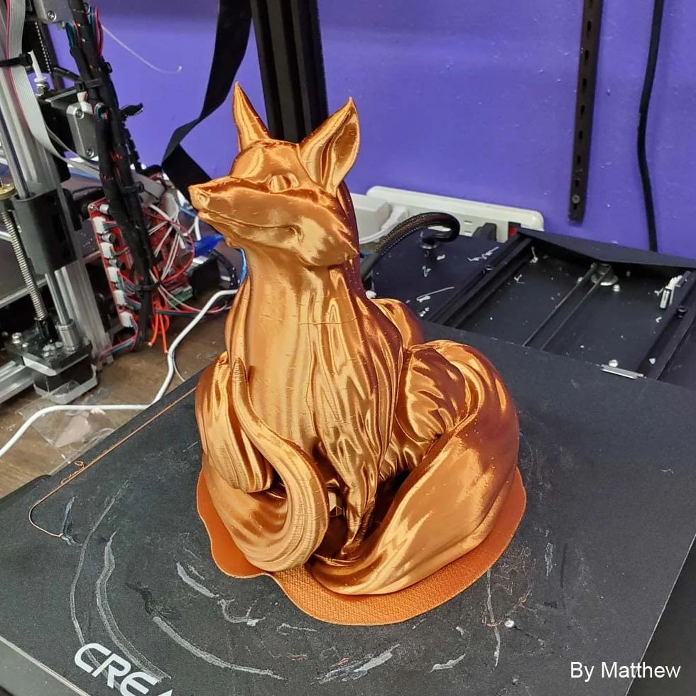 CC3D Miedziany Filament PLA 1,75 mm 1 kg Błyszczący Metaliczny Antyczne Złoto