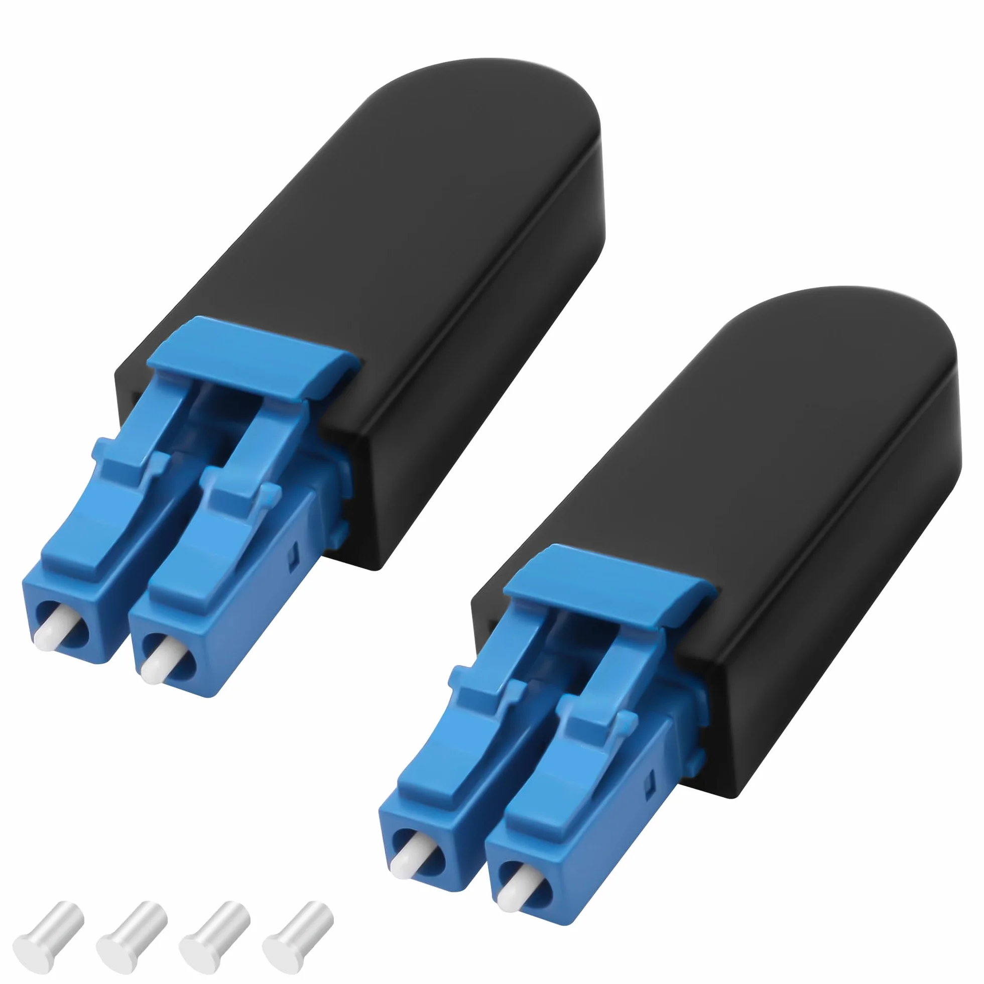 LC/UPC Loopback wtyczka Duplex Singlemode LC 9/125 Tester Connector Standard LWL Signal Test 2 szt