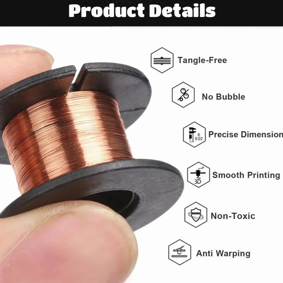 Lakierowany drut magnetyczny miedziany 0.1mm 15m - drut nawojowy naprawczy 5 sztuk