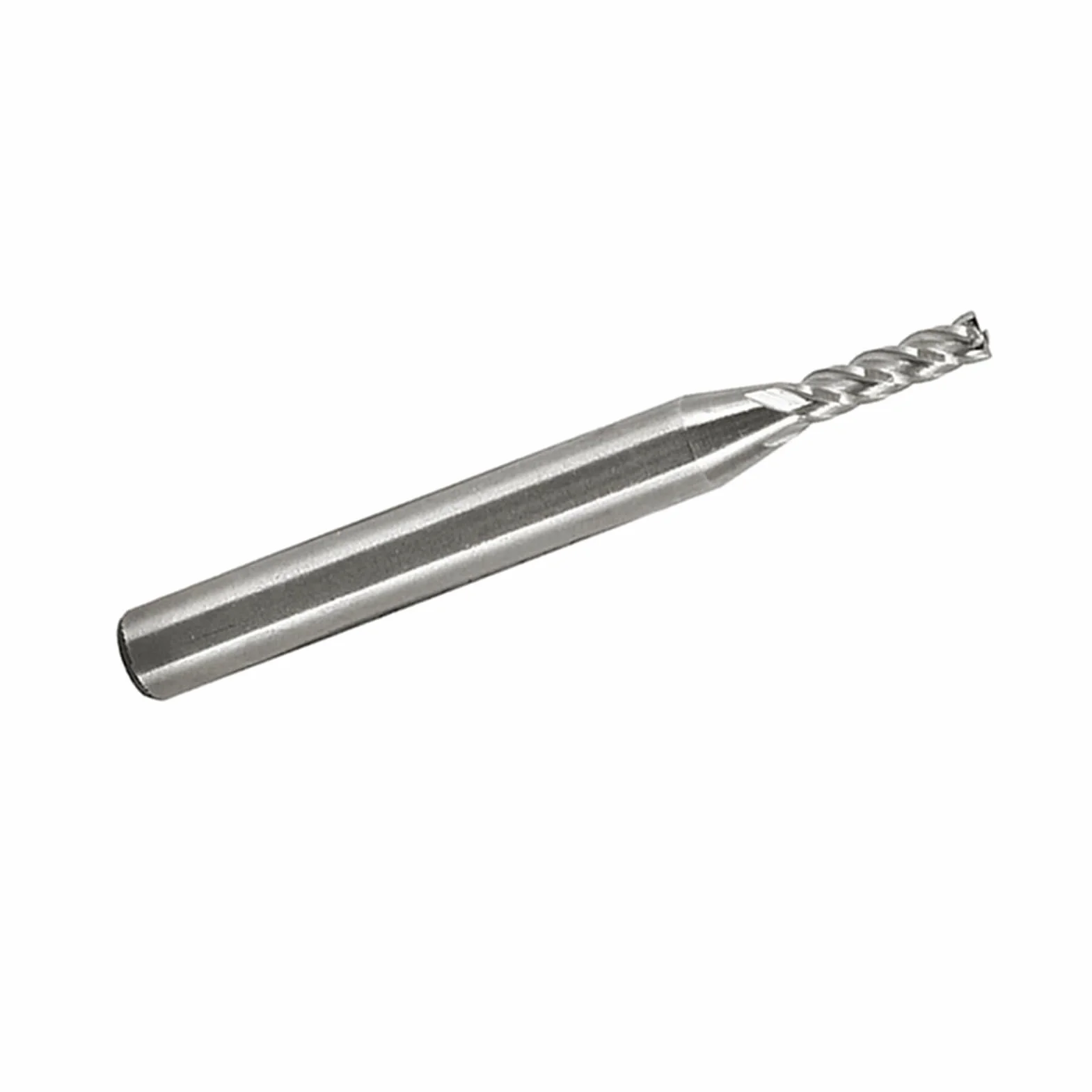 Frez HSS CNC 4-fletowy 1/4" 1/8" prosty trzpień 4 mm do stali szybkotnącej