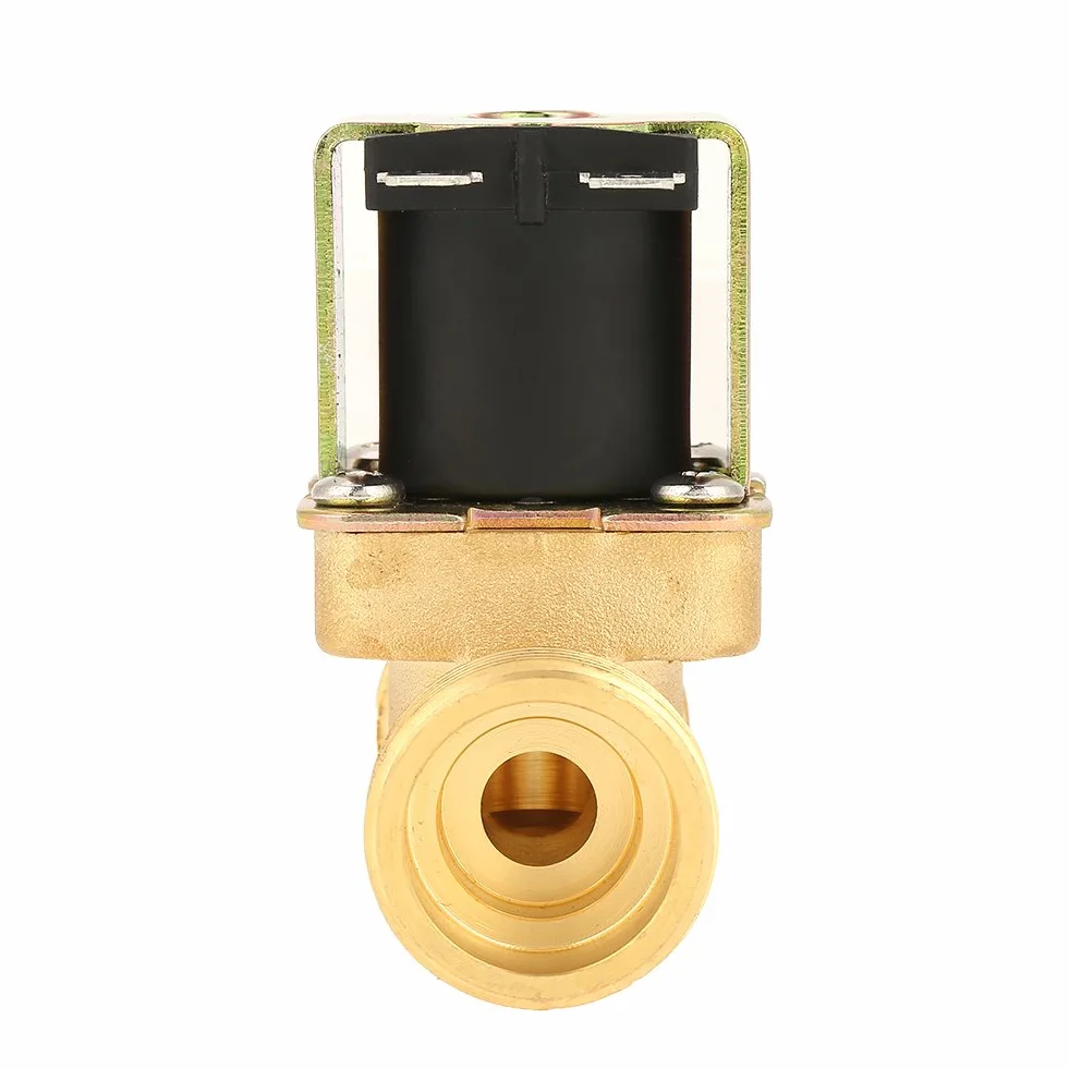 Elektrozawór elektromagnetyczny DC 12V G3/4 normalnie zamknięty mosiężny