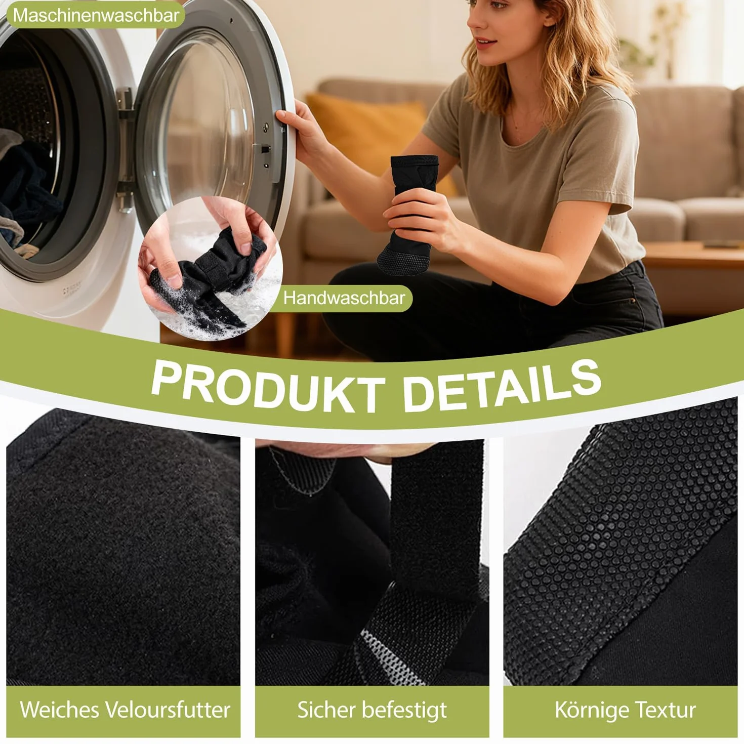 Voarge Buty dla psa, ochrona łap na zewnątrz, buty dla psa do regeneracji, ochrona łap psa, do regeneracji po urazie zwierzęcia domowego (L)