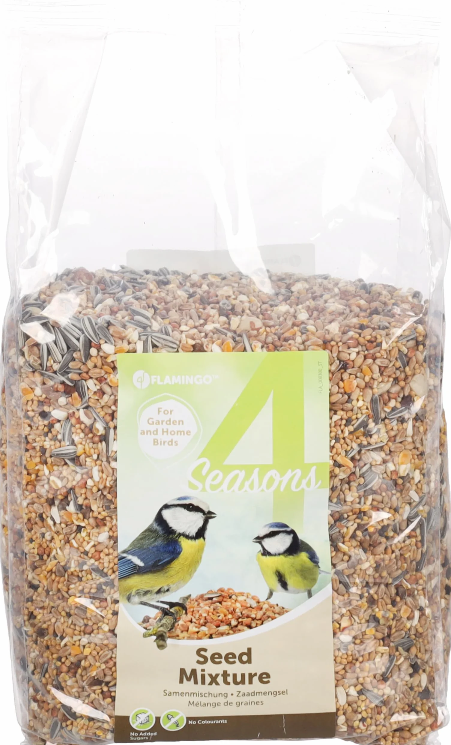 Flamingo Karma dla dzikich ptaków – jakość premium – mieszanka nasion 2,5 kg karma dla dzikich ptaków