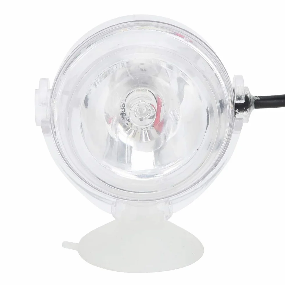 Zatapialne światło Punktowe LED do Akwarium, Lampa Oświetleniowa do Akwarium Wodoodporne Akwarium Mini LED Reflektor do Nurkowania Kolorowy Powolny Błysk do Oświetlenia