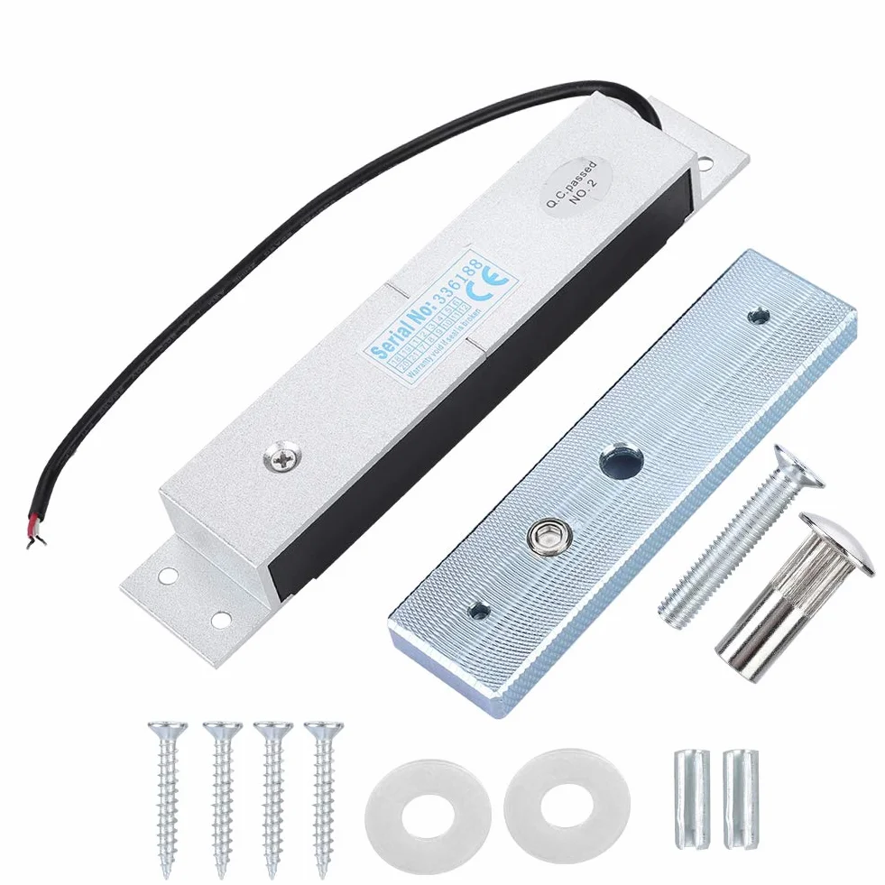 Elektryczny zamek magnetyczny DC12V 180KG Siła trzymająca NC
