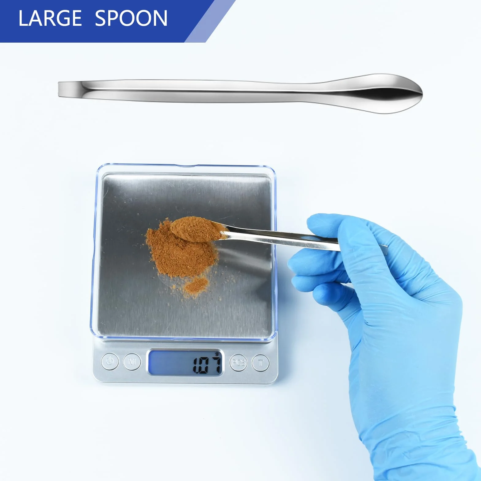 Artcome 12 szt. Versatile Capsule Filling Tool Kit for Pill Filler - Łyżki laboratoryjne, Dual-Ended Long Spoon and Herb Tamper - Idealne narzędzia do leczenia i suplementów - wszystkie rozmiary 000