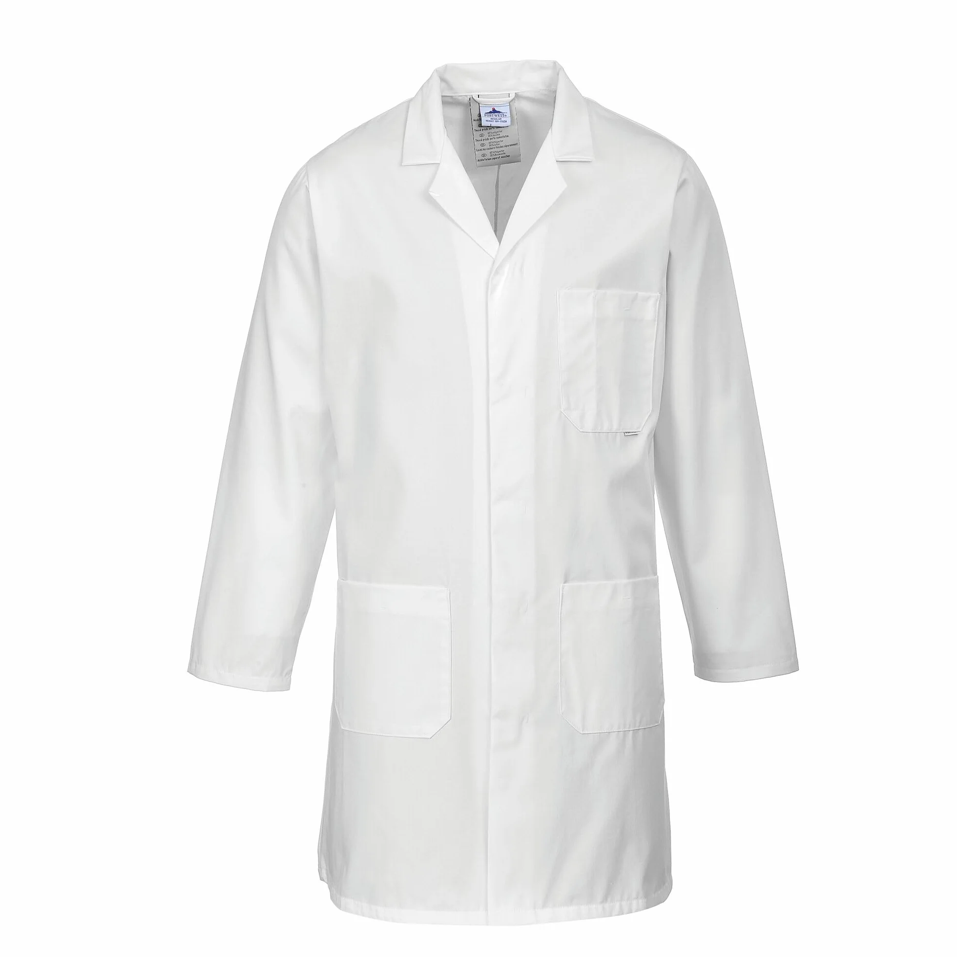 Portwest 2852 Meski Fartuch, Regularny, Rozmiar 5XL, Bialy