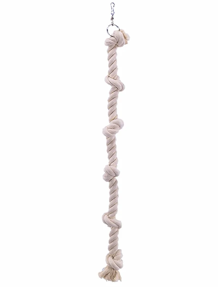 Nobby Cagetoy lina wspinaczkowa bawełna 100 cm Ø 25 mm 6 węzłów, pies