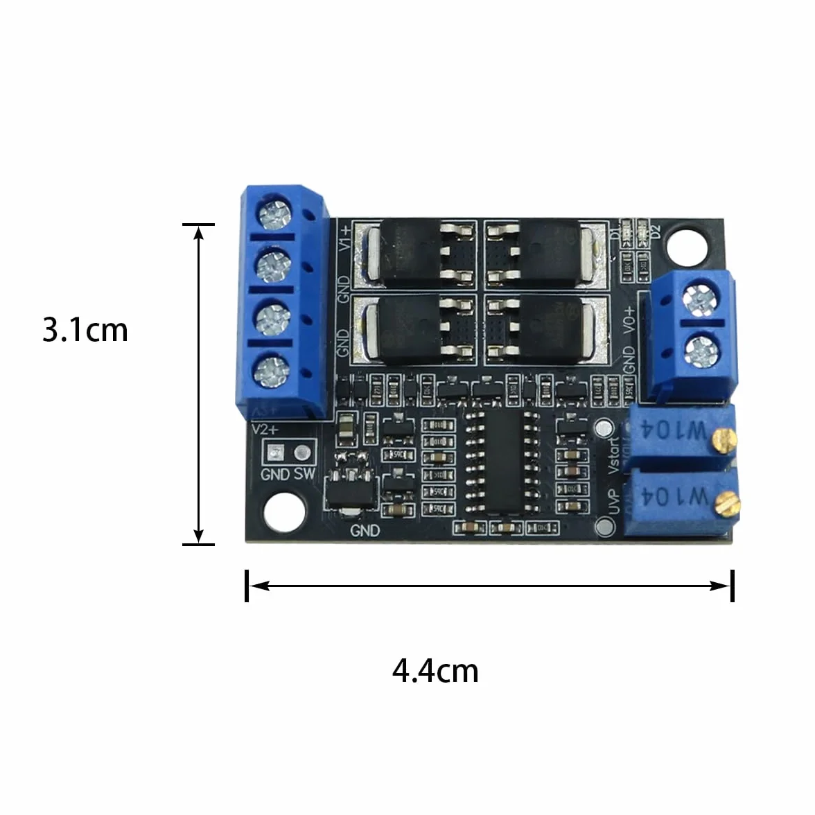 Huba 2-drożny moduł przełączający prąd stały, Dual Low Voltage Drop Ideal dioda, 15 A UPS Non-Interruptible Power Supply