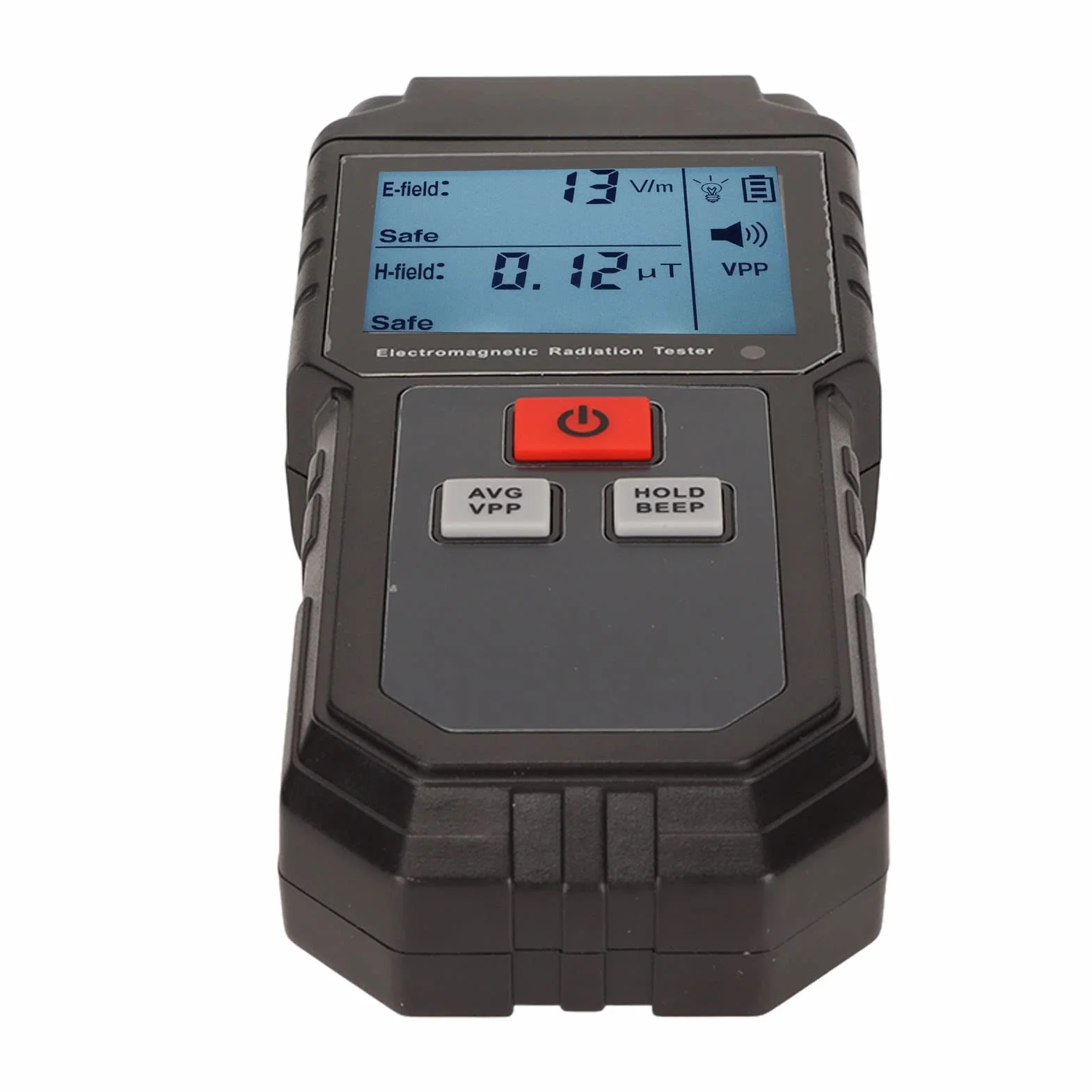 Miernik EMF, ręczny cyfrowy detektor promieniowania pola elektromagnetycznego, czytnik EMF LCD z detektorem EMF, świetny tester do domowych inspekcji EMF, biur, polowań na zewnątrz i duchów