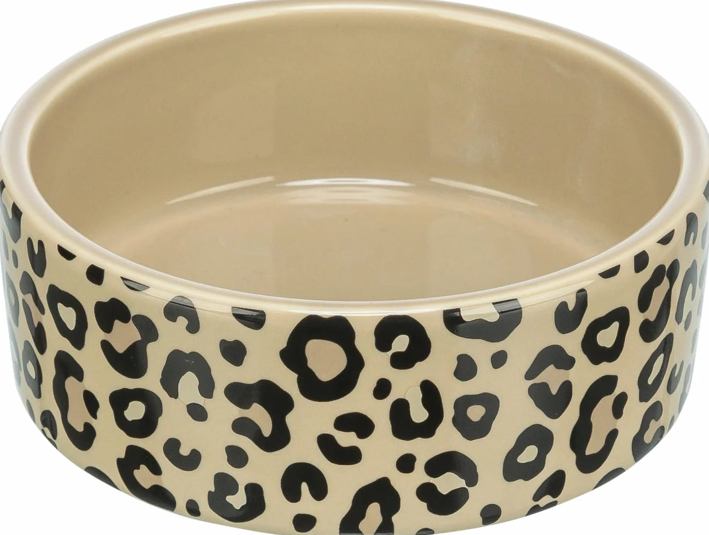 Trixie Leo 24656 ceramiczna miska dla kotów 0,3 l Ø 12 cm, nowoczesna miska do karmienia kotów