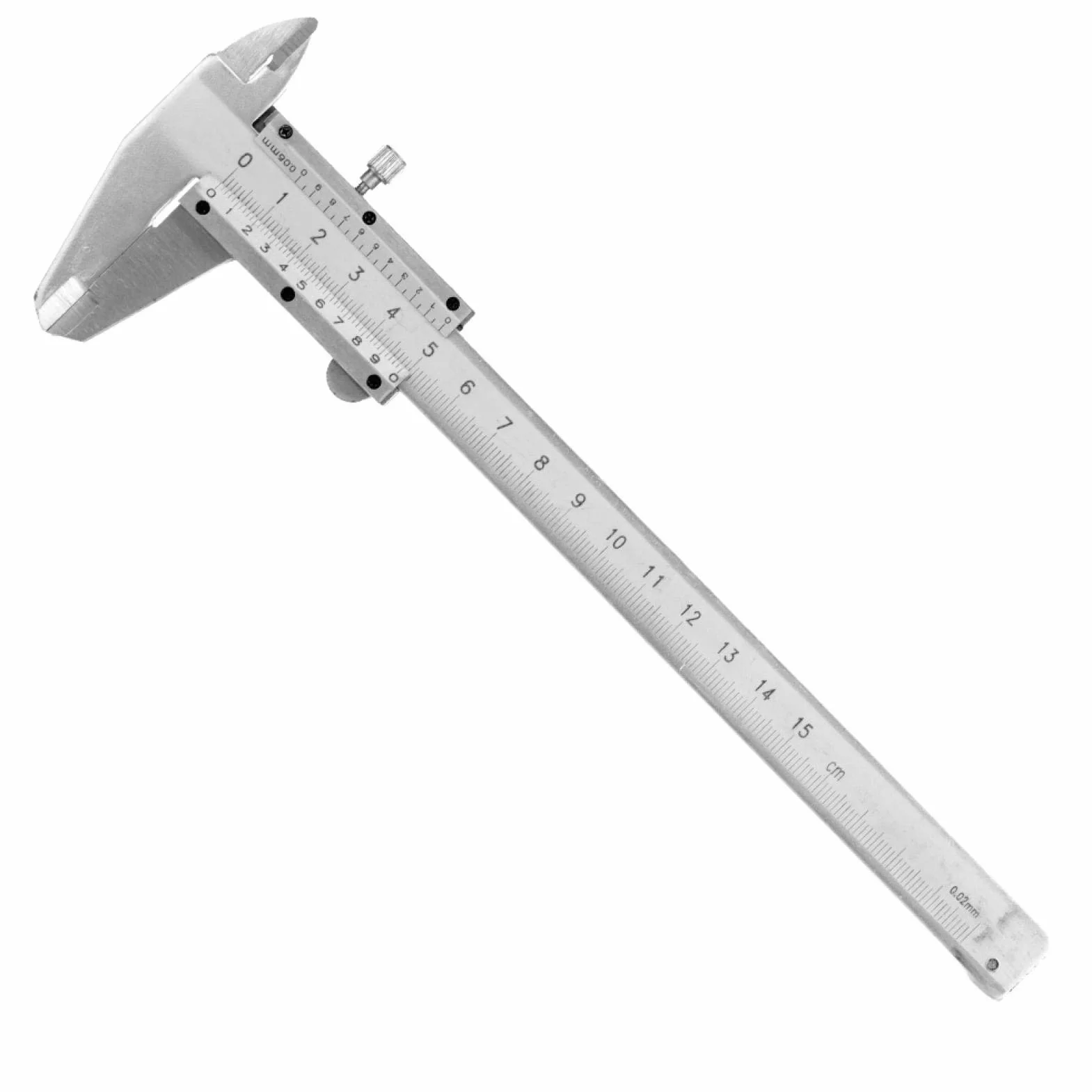 Suwmiarka nożna, 0-150 mm/0,02 mm wysoka dokładność stal węglowa metal kaliber zacisk mikrometr miernik narzędzie pomiarowe