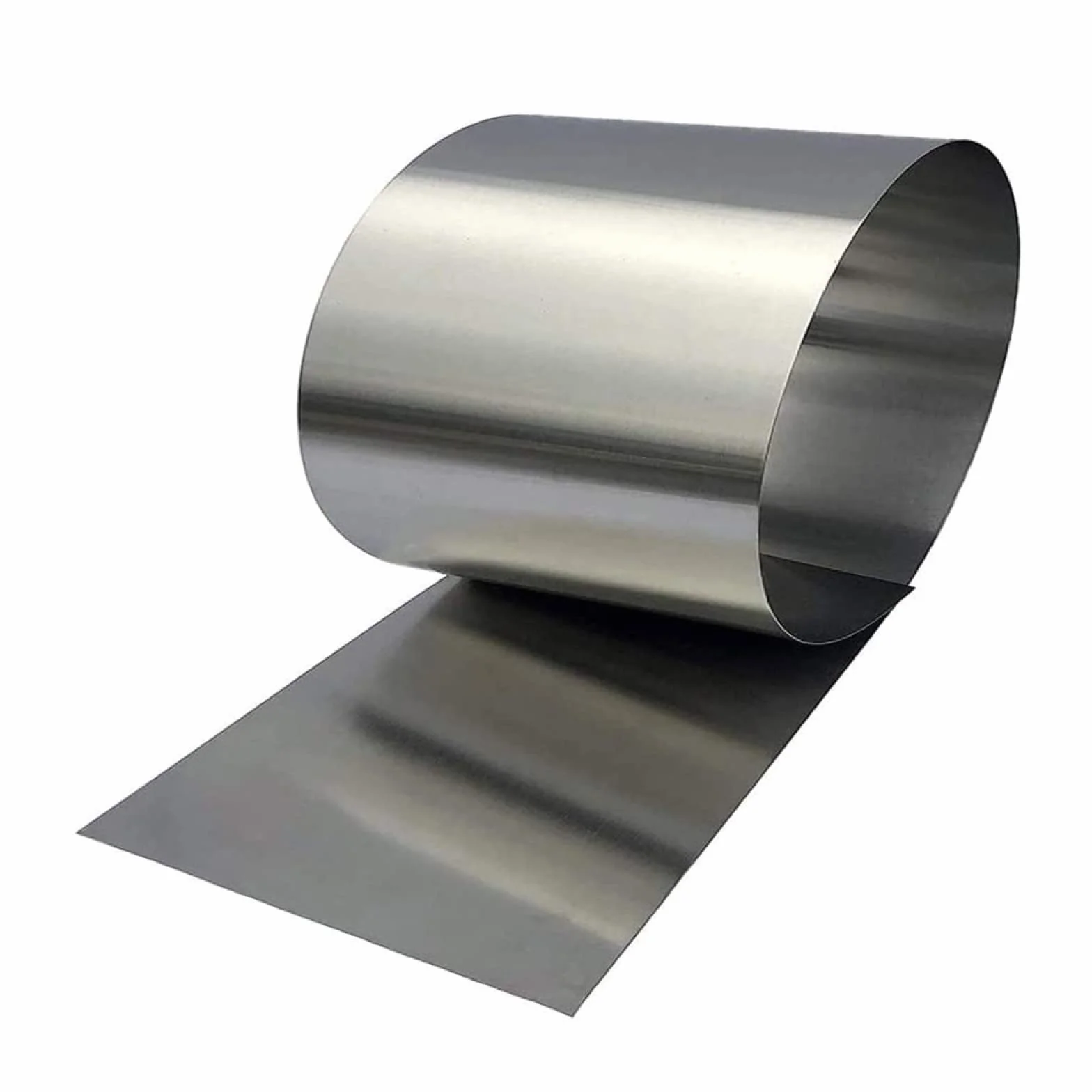 Czysta szpula aluminiowa, listwa aluminiowa do zastosowań mechanicznych w halach i budownictwie, długość 1000 mm, grubość 0,5 mm, szerokość 100 mm