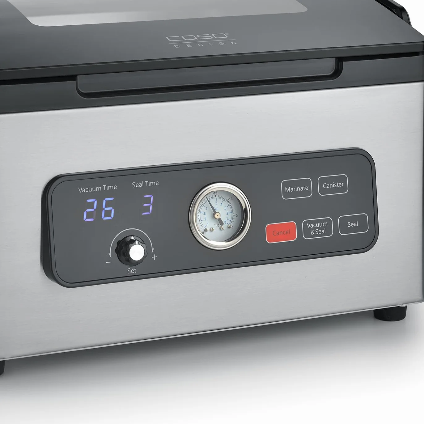CASO VacuChef 700 komora próżniowa ze stali nierdzewnej 8 l pompa 70 l/min