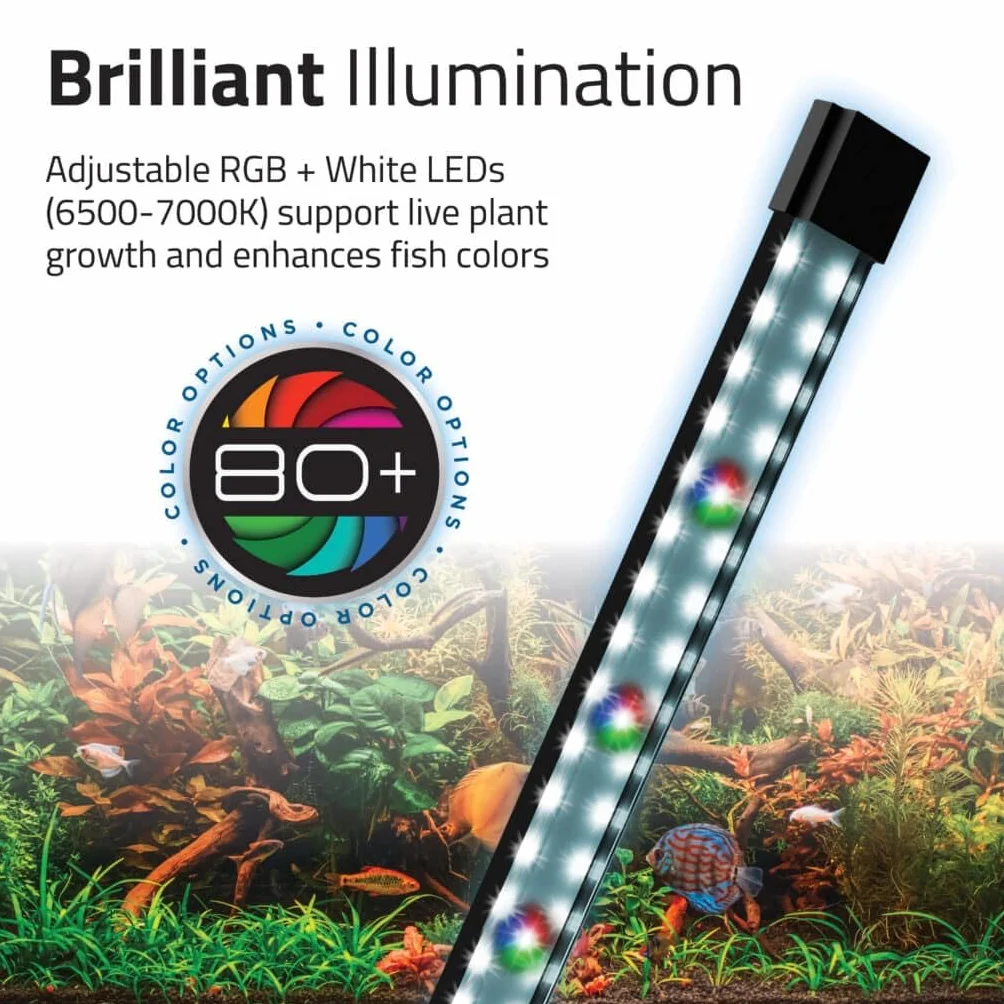 Zestaw do akwarium Fluval Flex 2.0, czarny 57 l