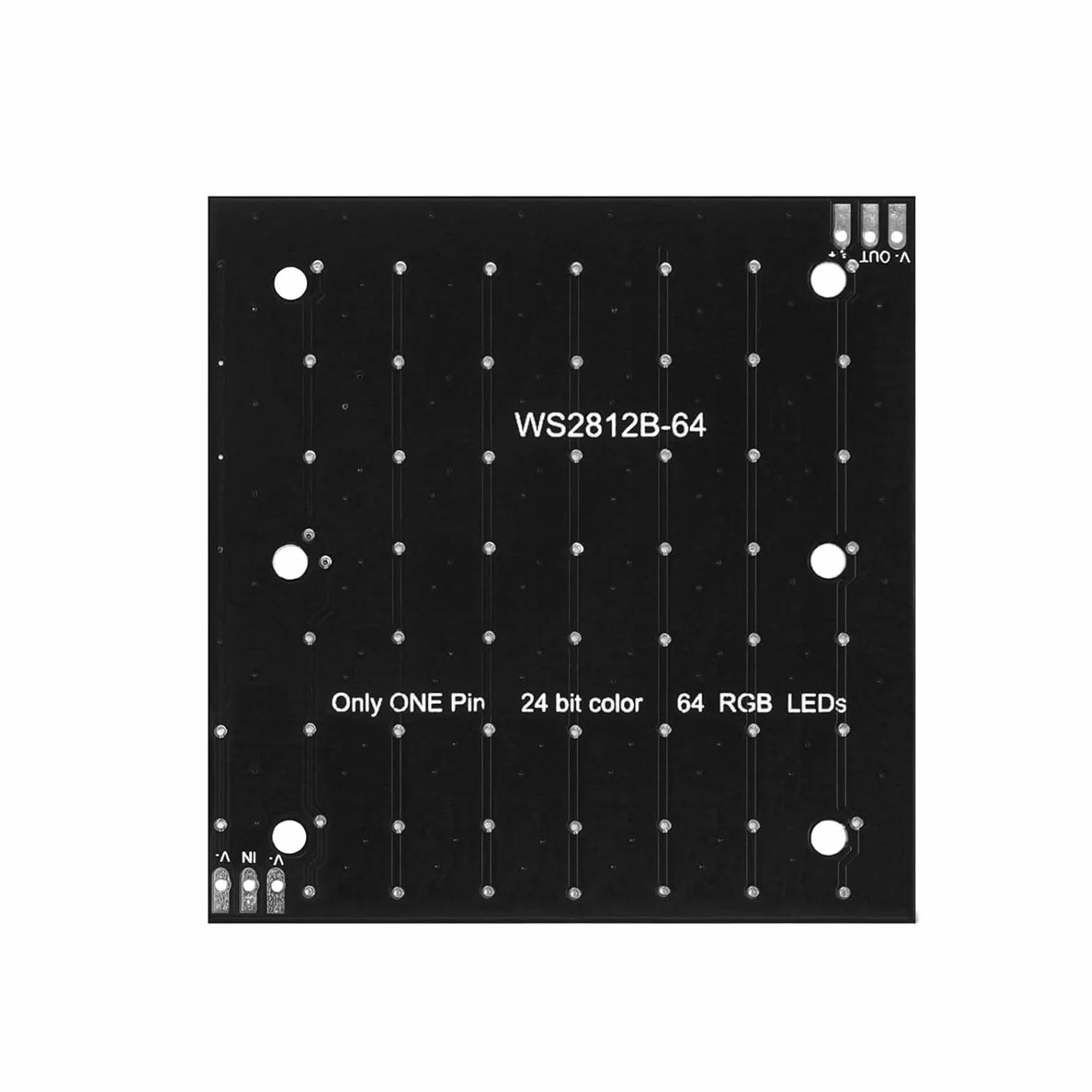 Panel matrycowy U 64 LED CJMCU-8 x 8 moduł WS2812 5050 RGB sterownik kolorowe światło Arduino Raspberry