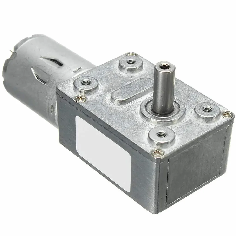 DollaTek JGY370 DC 12 V 90 obr./min dwustronny turbo ?limakowy silnik pr?du sta?ego o wysokim momencie obrotowym