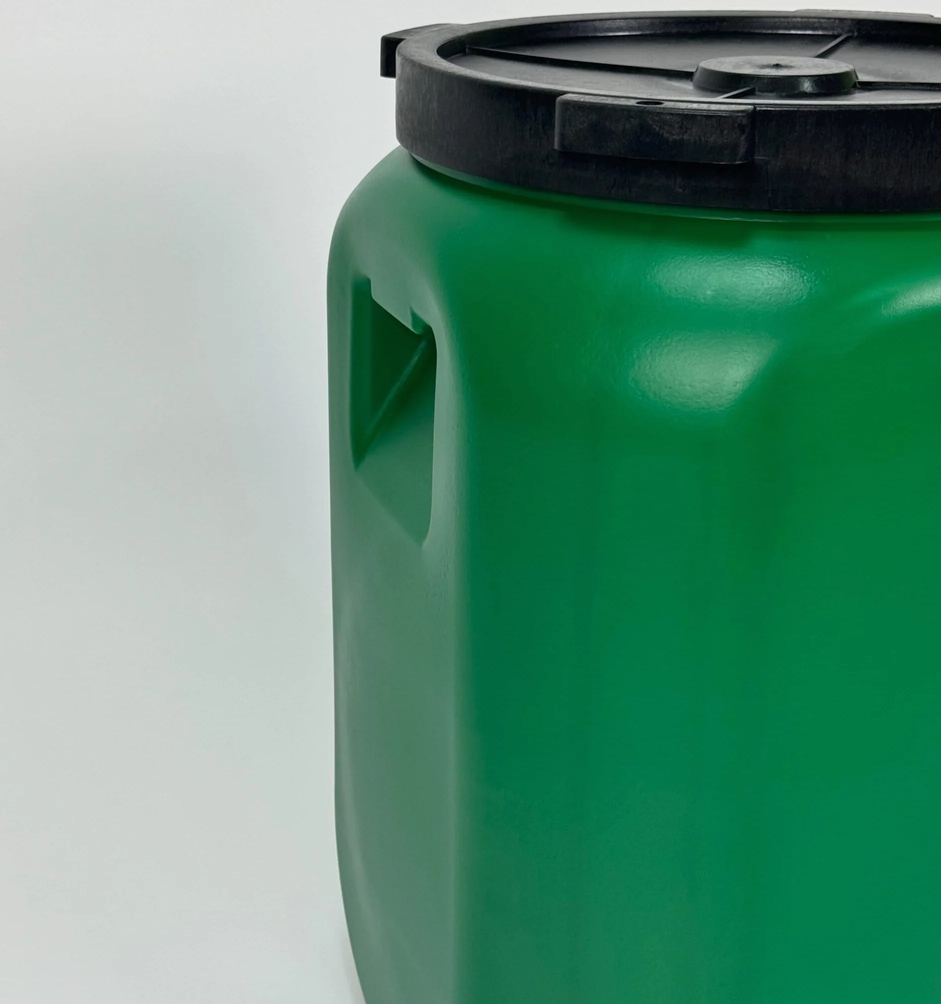 F & R Kanister na wodę z kranem 60 l HDPE zbiornik na deszczówkę z pokrywką zielony