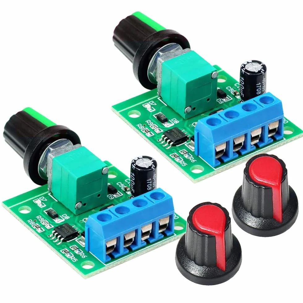 Gebildet PWM Regulator Prędkości Silnika DC 1.8V-12V 2A 1803BK Regulowany Przełącznik Sterownika