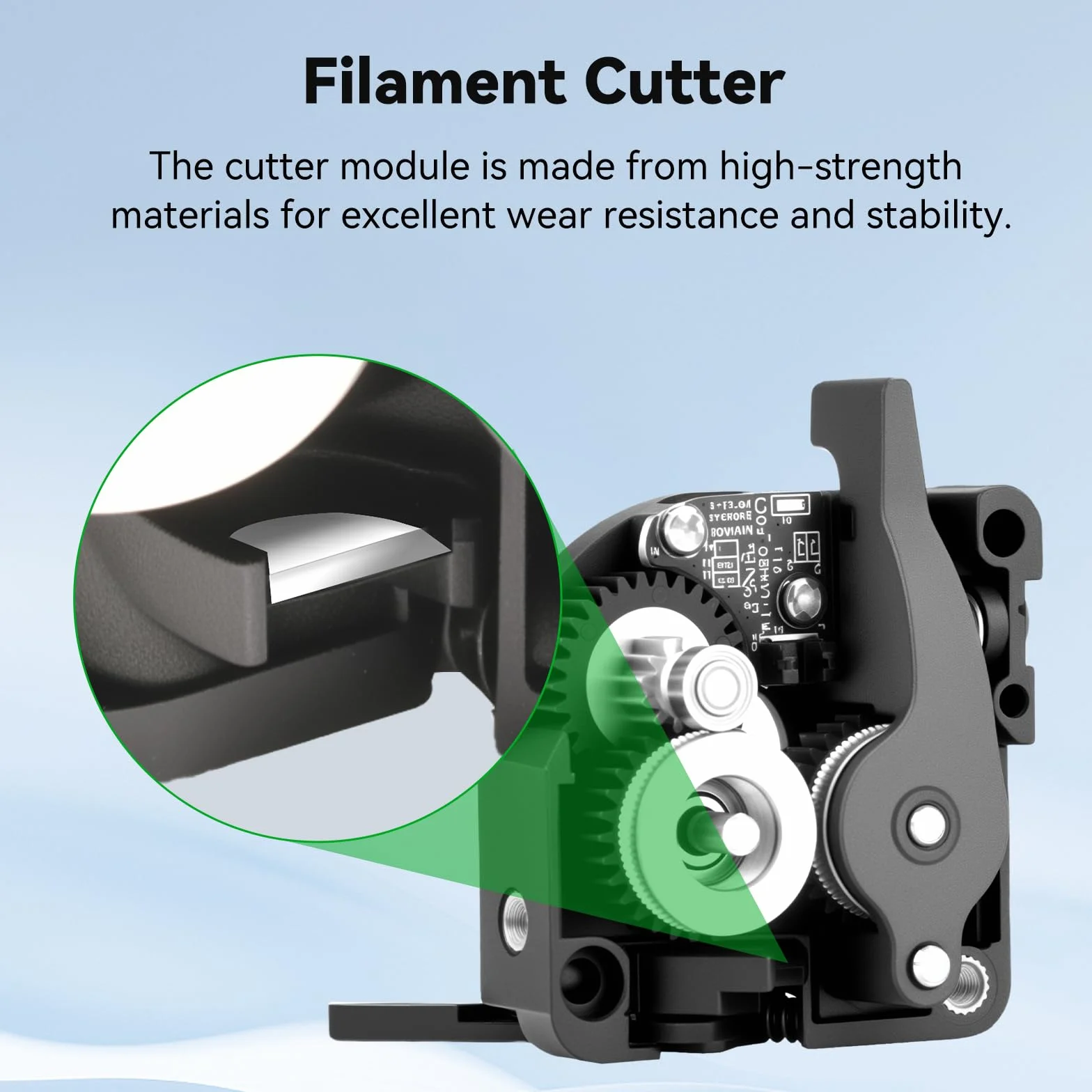 Creality CFS Multicolor Extruder Upgrade Kit dla K1/K1C/K1 SE/K1 Max, czujnik zerwania filamentu, podwójne koła zębate